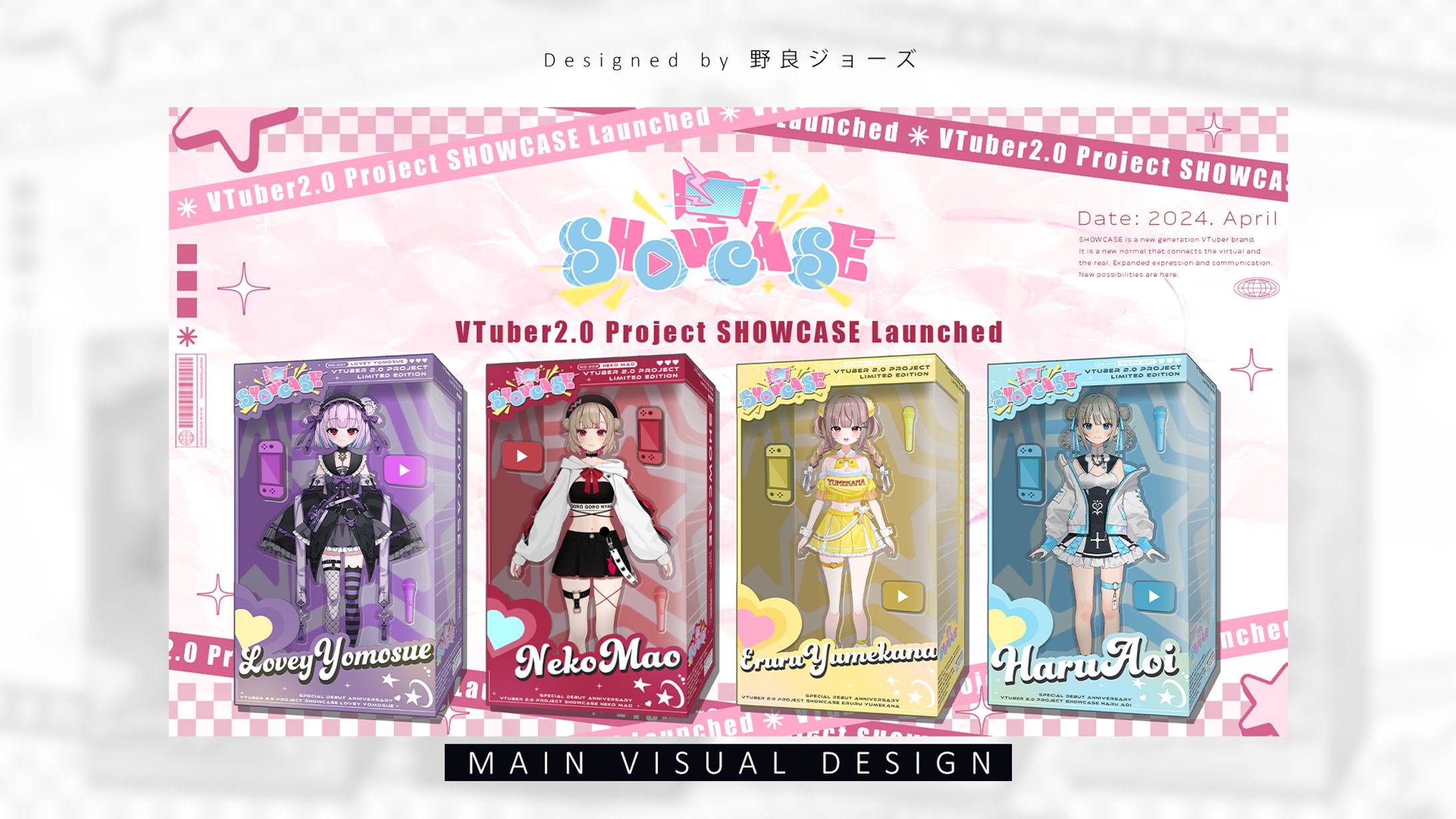 THUMBNAIL & MAIN VISUAL DESIGN / SHOWCASE-1