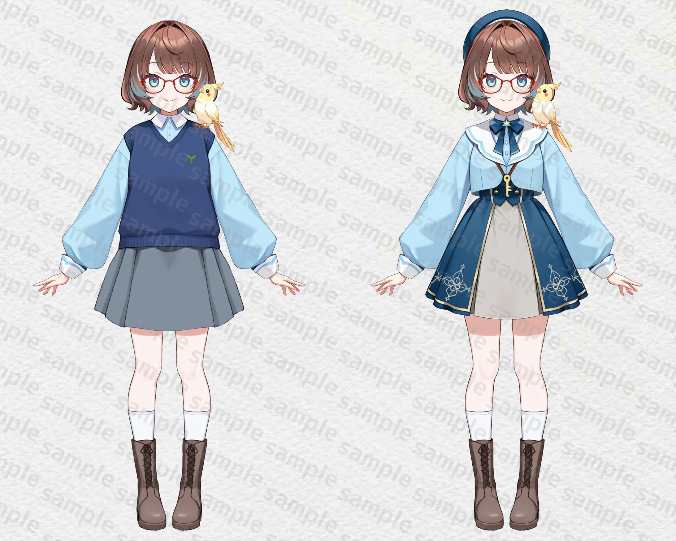 VTuber Live2D Model Art & Rigging-1