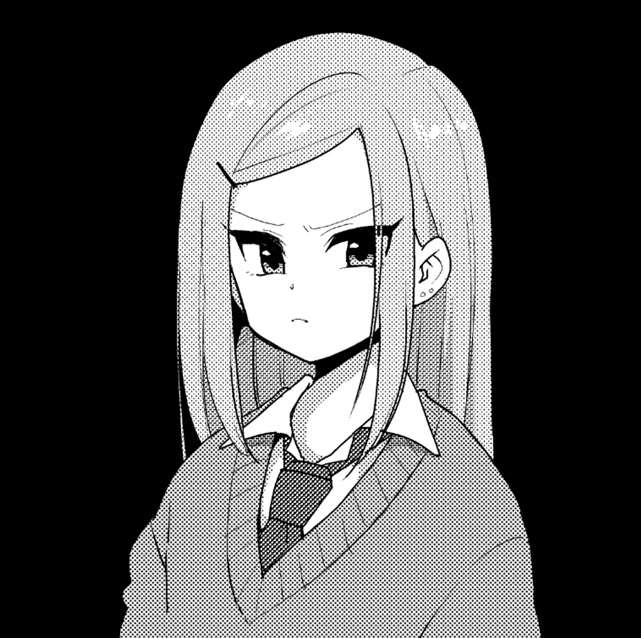 モノクロイラスト-1