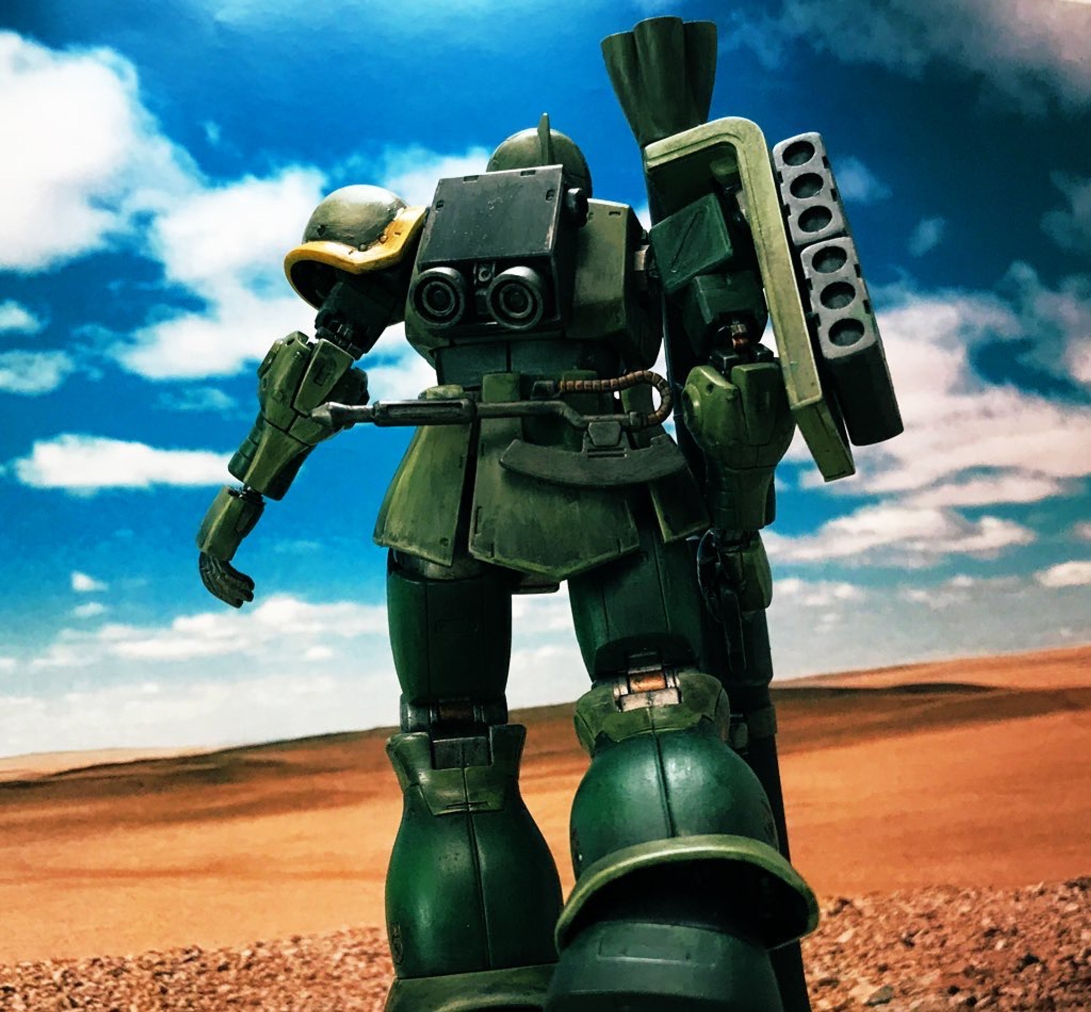HG ザクI（キャリバー・カーン部隊）-1