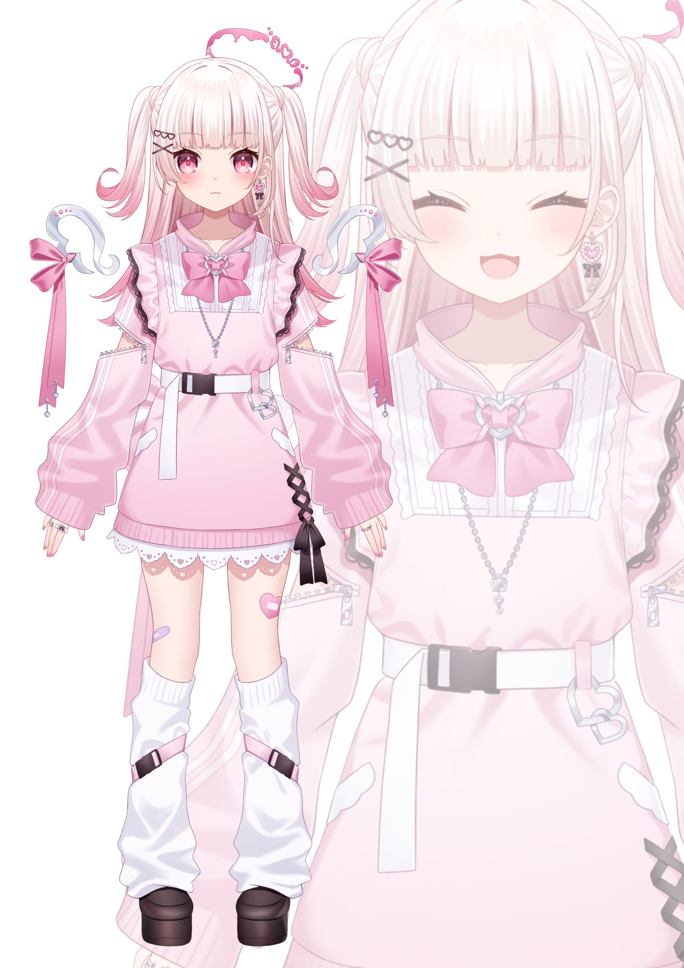 【お仕事】山田恋羽/VTuberモデルイラスト-1