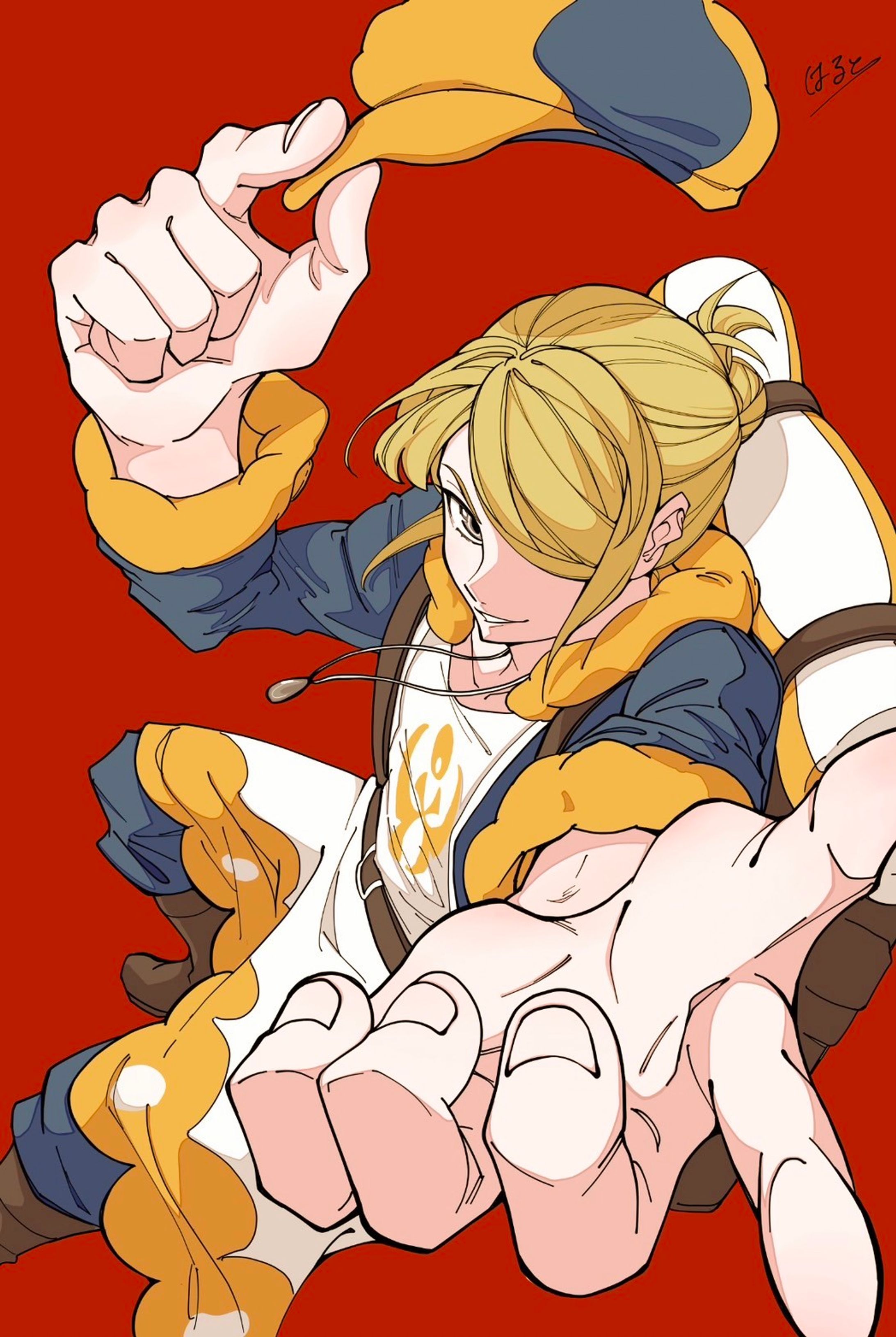 2次創作　ポケモン　ウォロさん-1