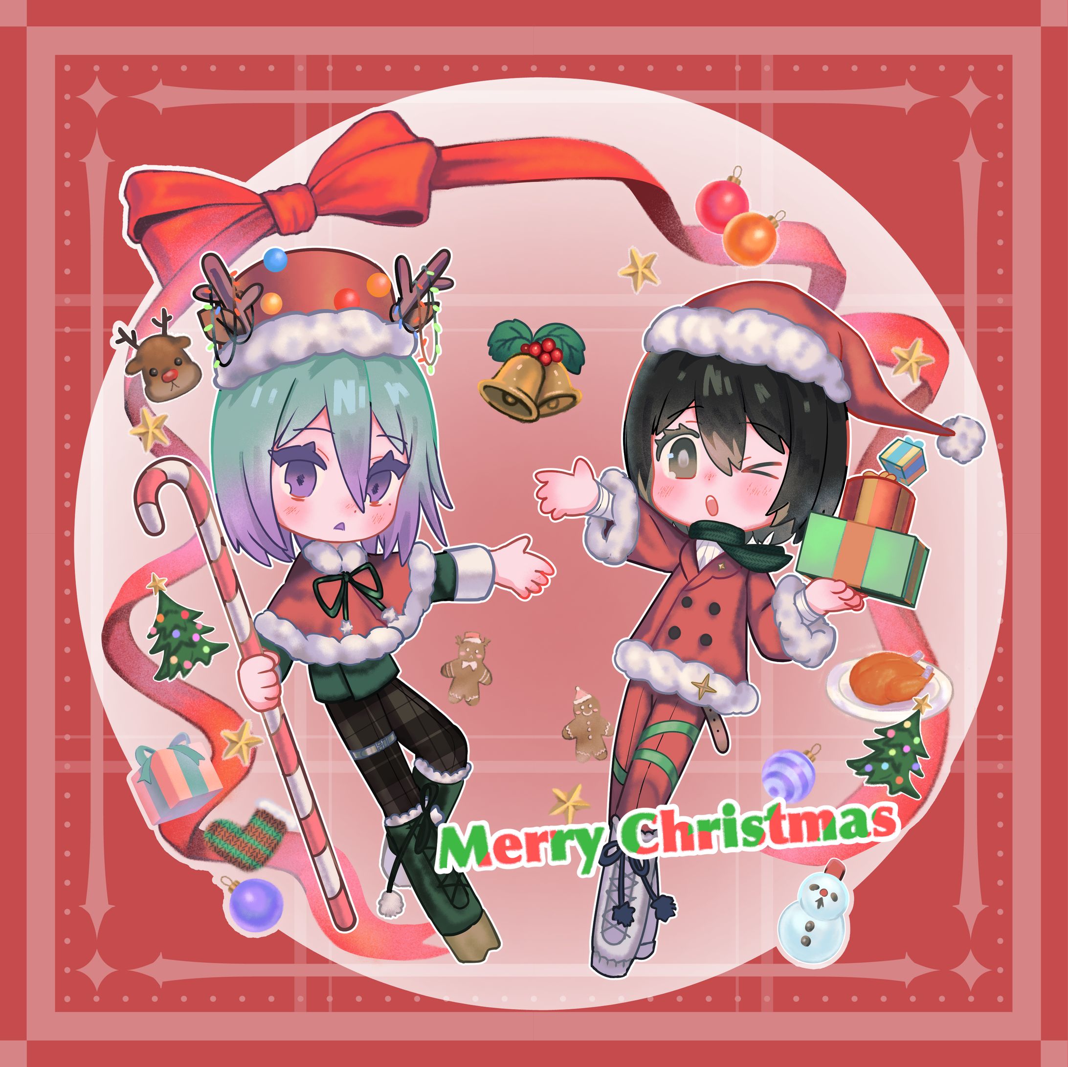 クリスマスイラスト-1