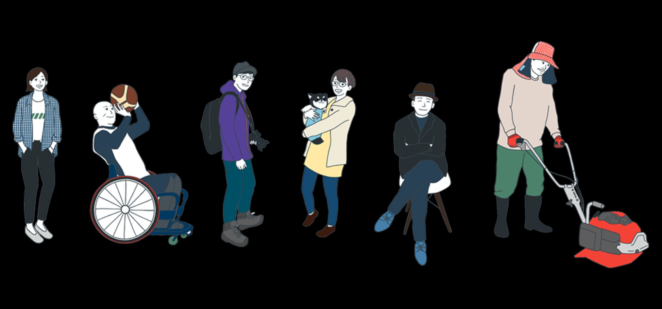広報用プロフィールイラスト-1