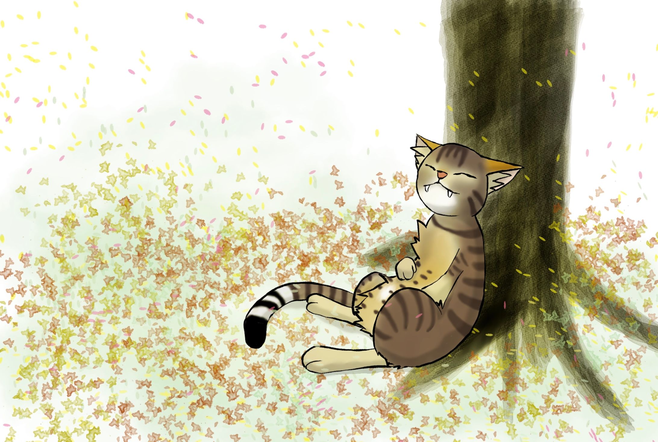 猫キャラクター②-1