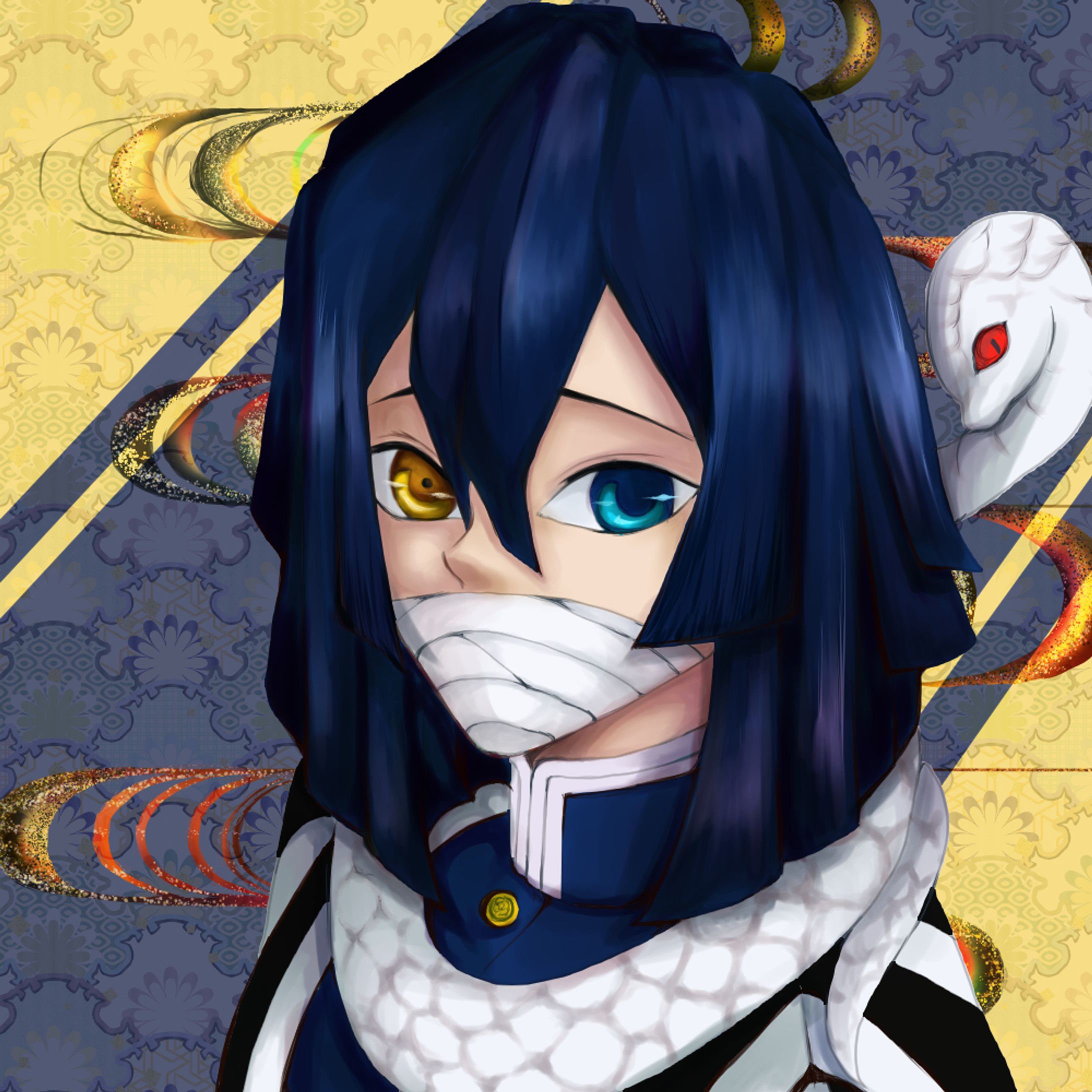 ファンアート　伊黒小芭内 -1