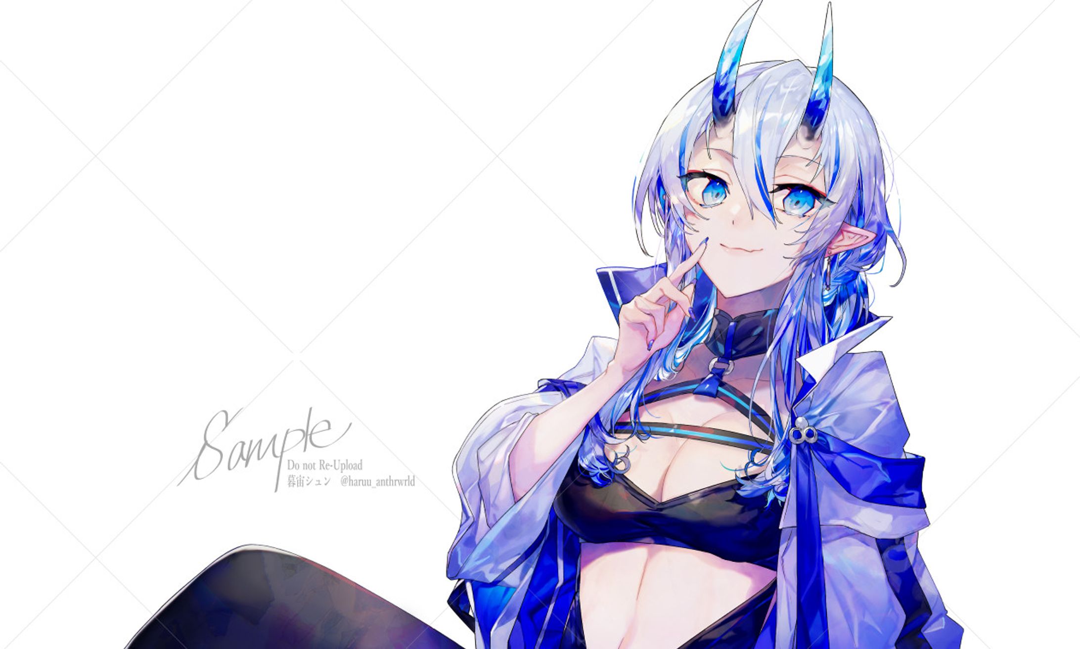 風祀サクヤ様　動画用サムネイルイラスト-1