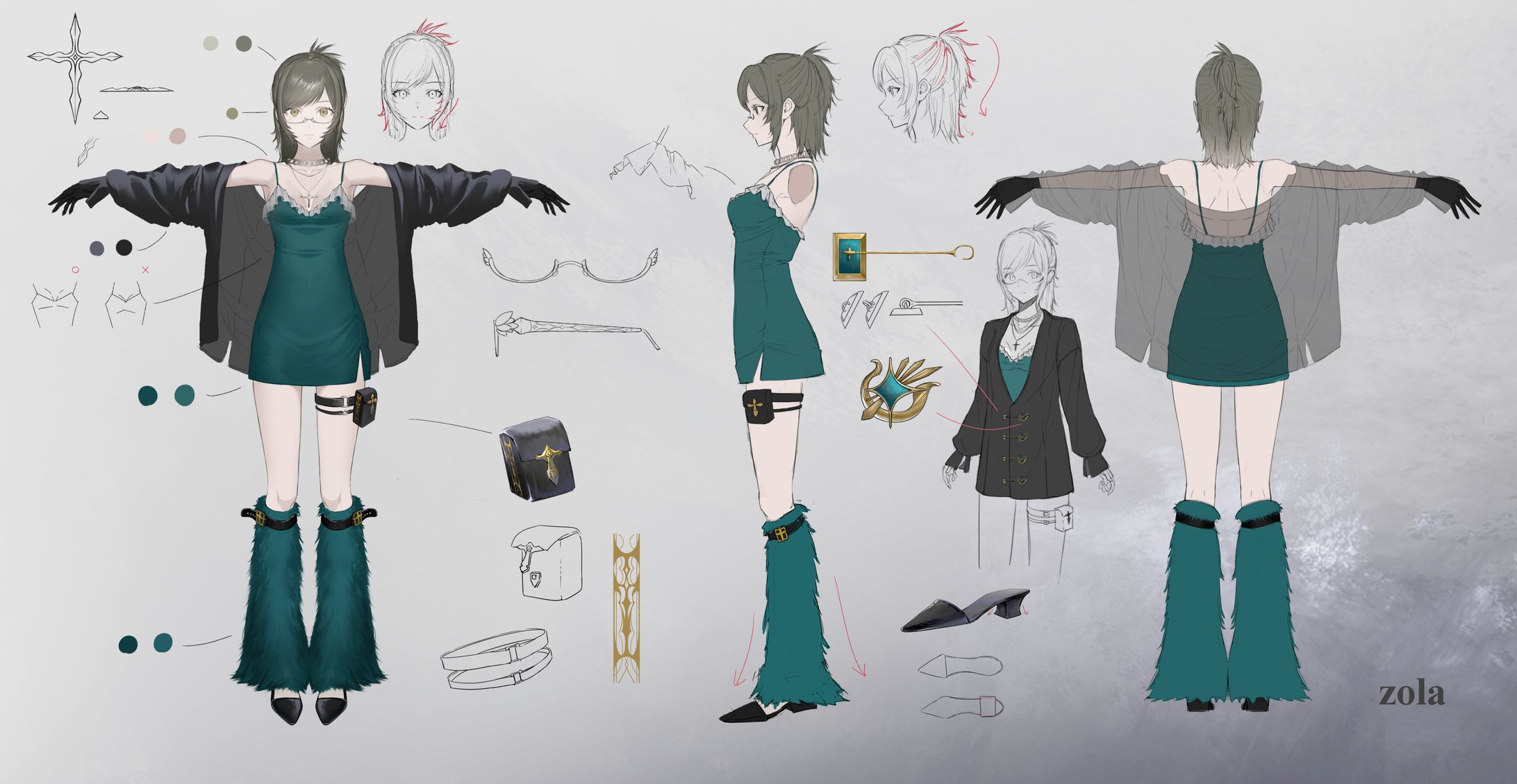 20241211 OC　character design　-1