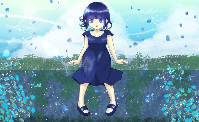 言霊／ワアダキナノ   MV挿入イラスト