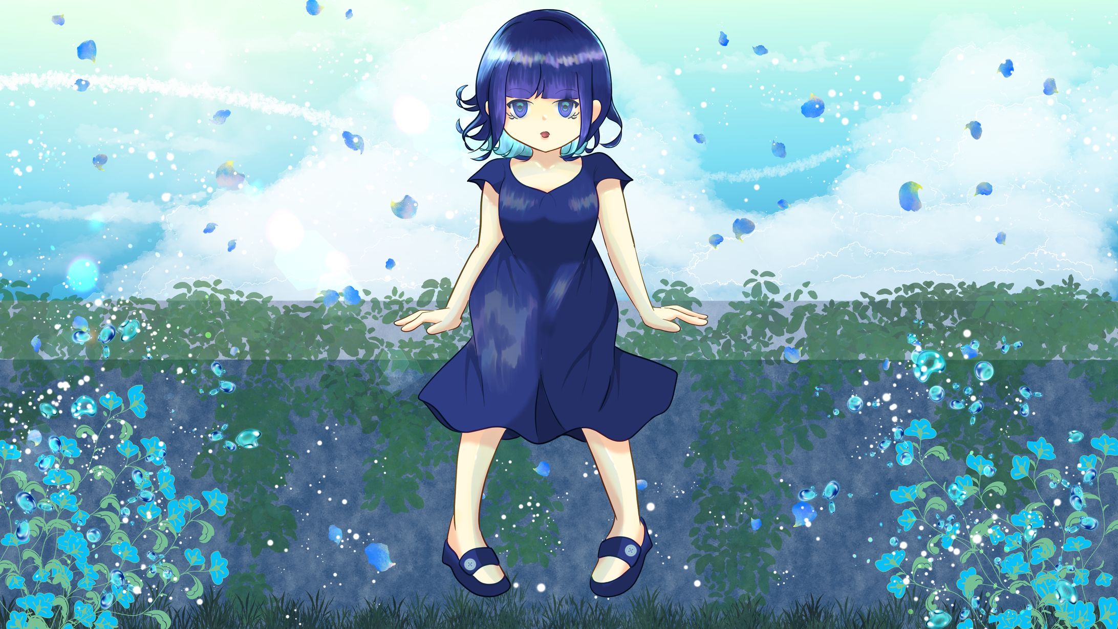 言霊／ワアダキナノ   MV挿入イラスト-1