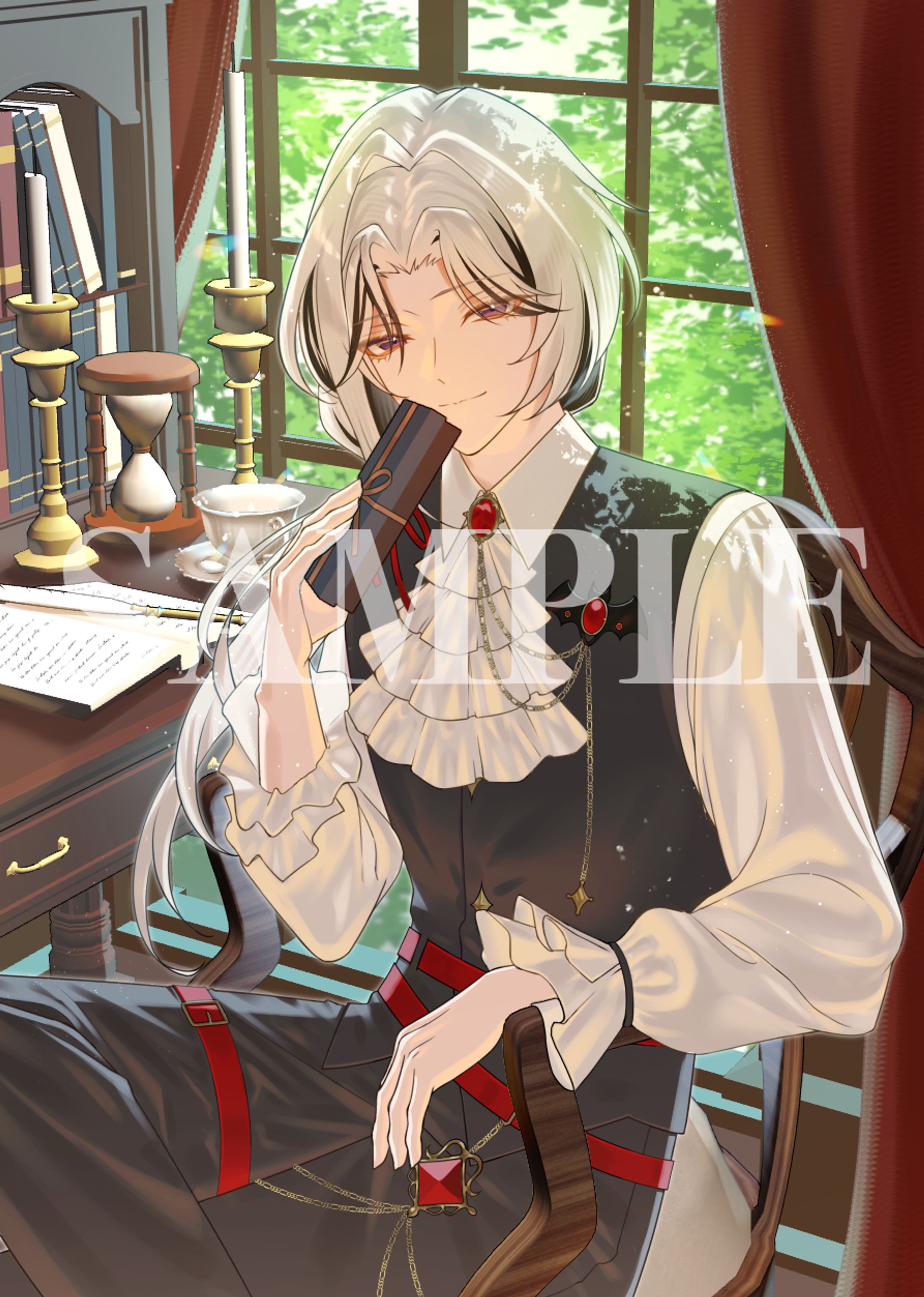 BUBBLE、PALRA所属 紬祈めい様 一枚絵-1