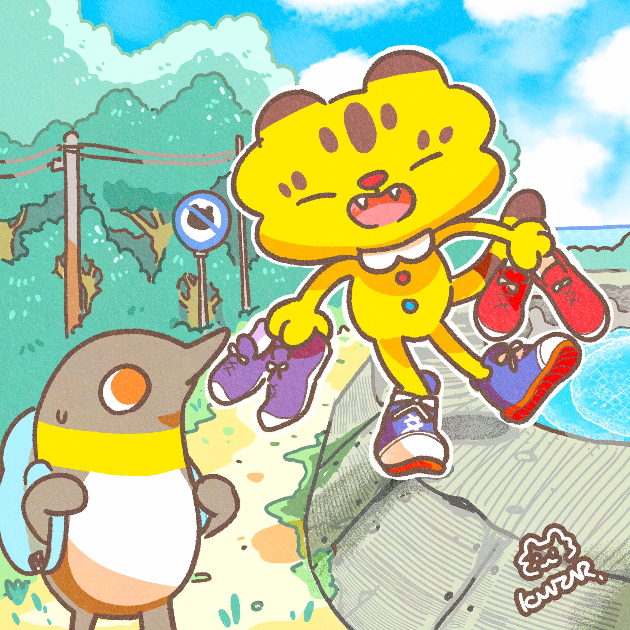 いい靴が買えたね-1