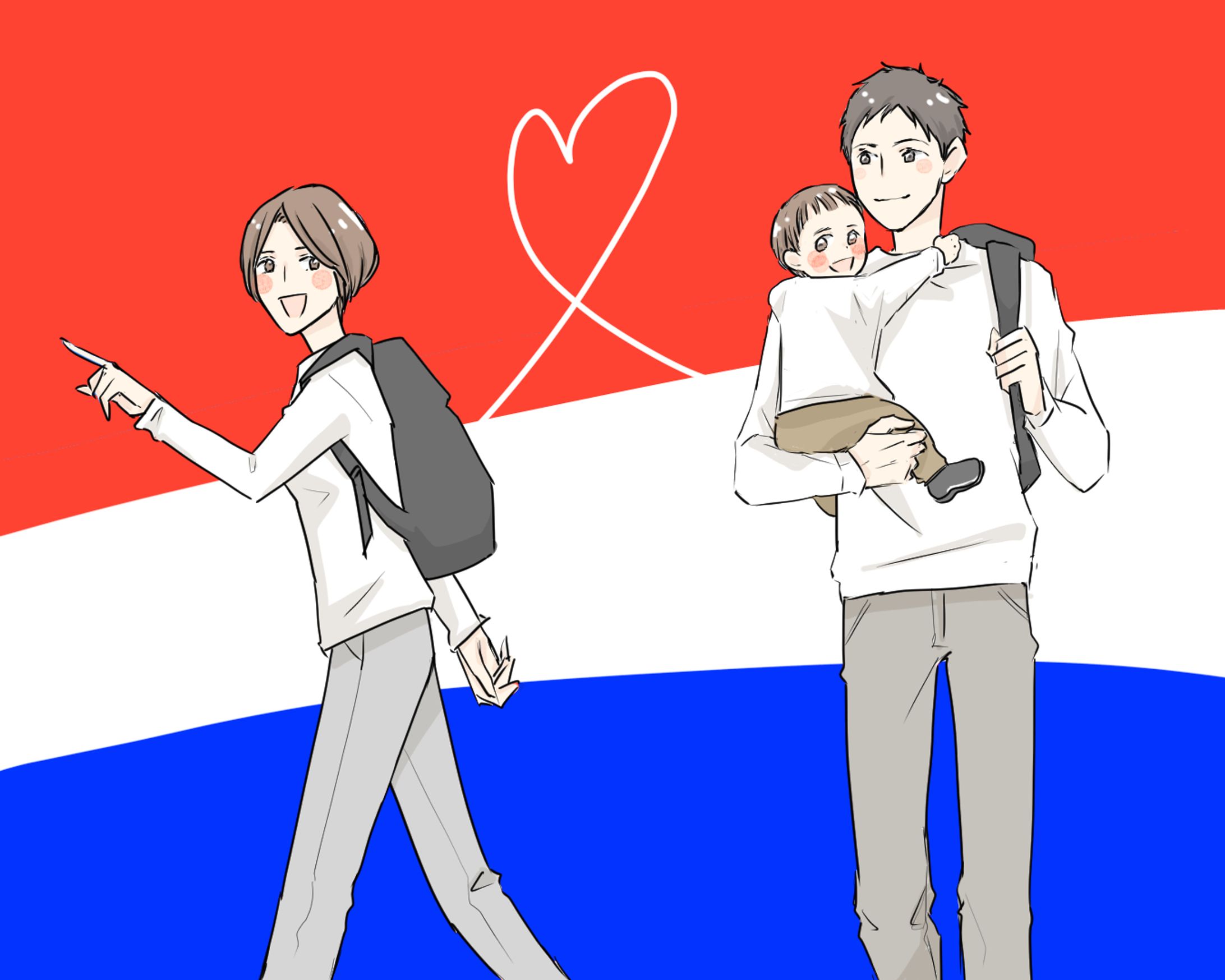 シンプルカラーイラスト-1