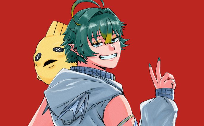 磯魚らげさん・バストアップ