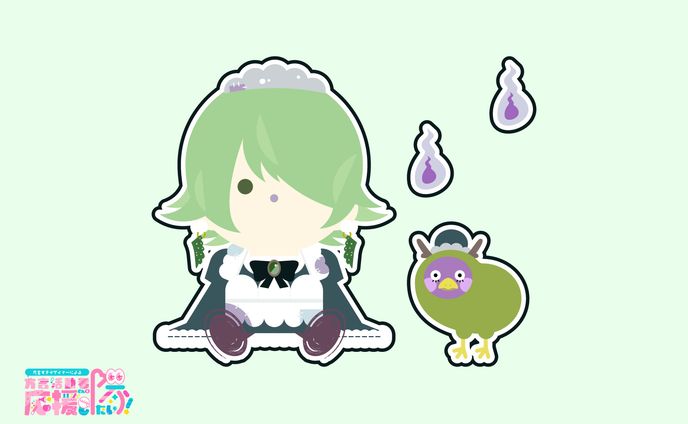 【フレークシール風画像】裟々羅 冥様