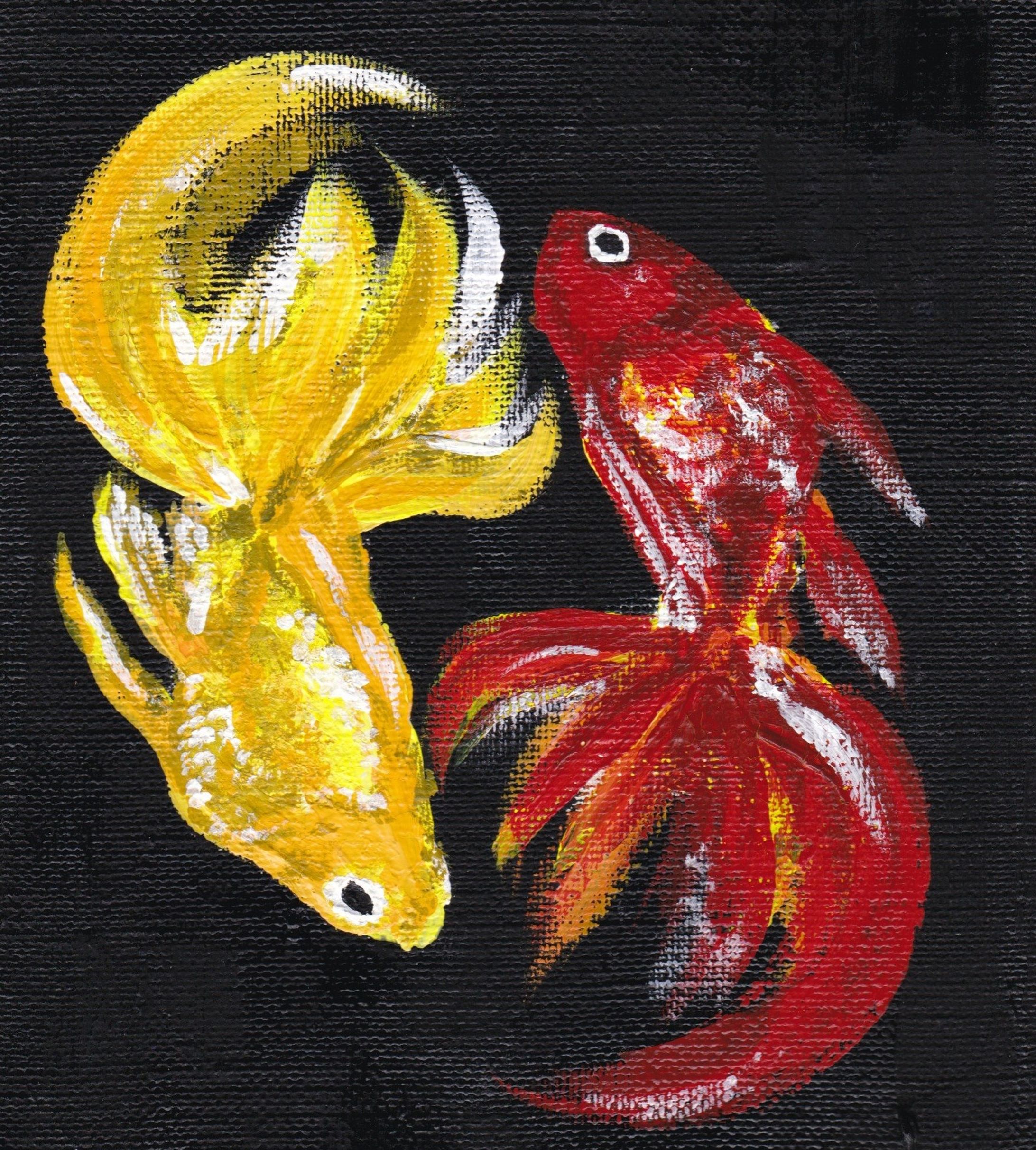 参考イラスト（アクリル画）-1