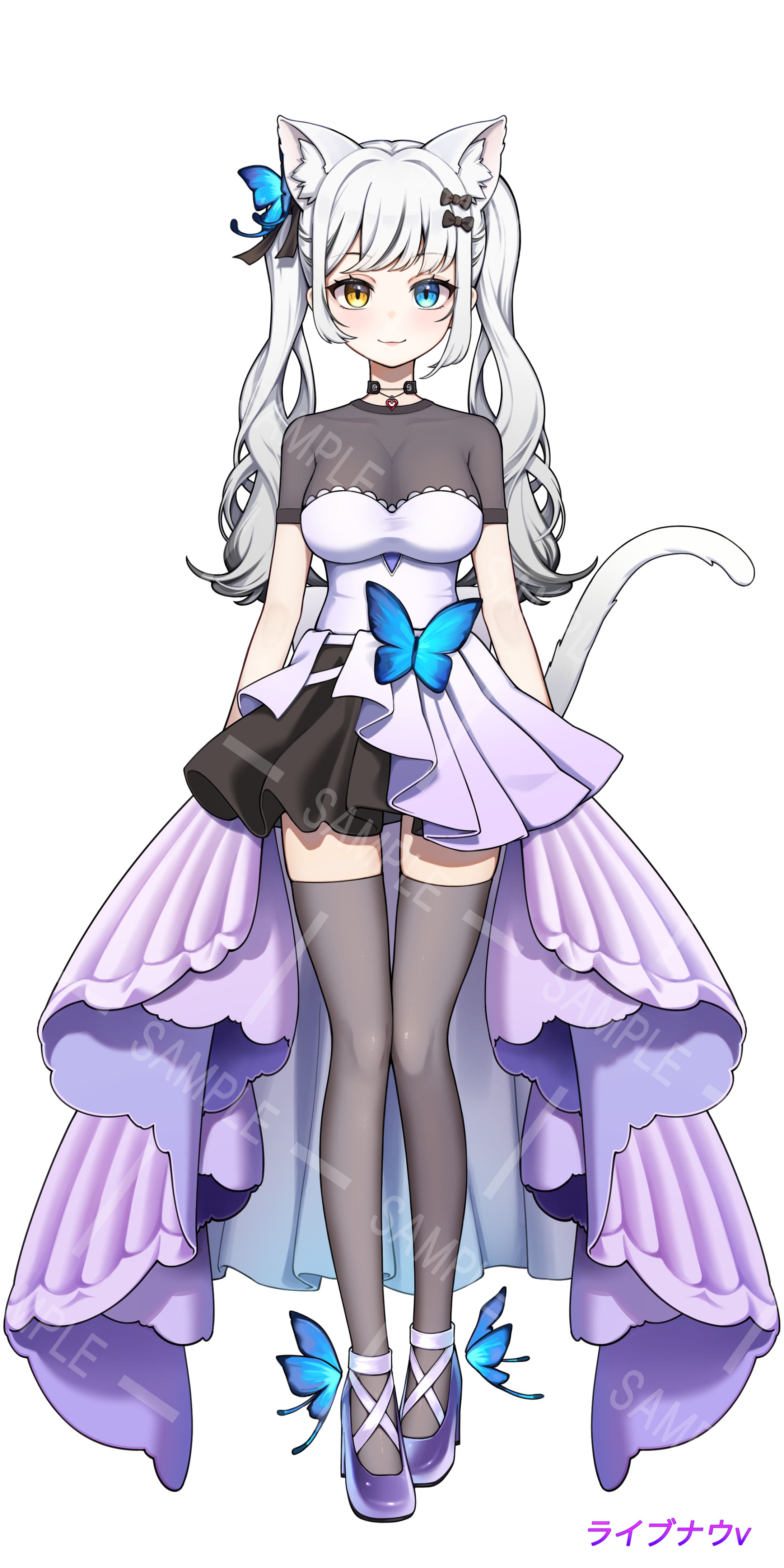 【commission】鳴猫瀬玲奈様(ライブナウV所属)-1