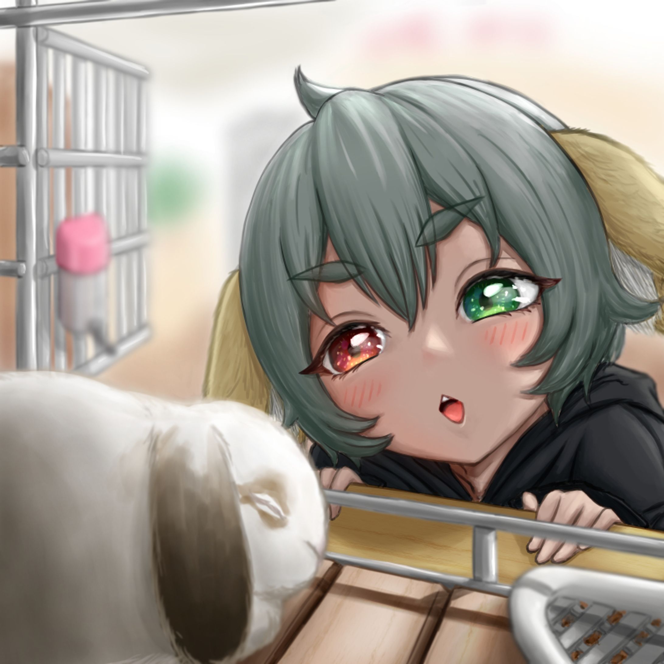 うさぎさんとウサギ(二次創作、FA)-1