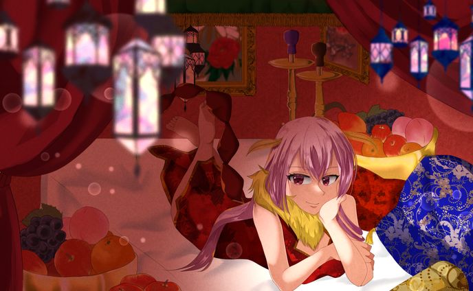お気に入りに囲まれて