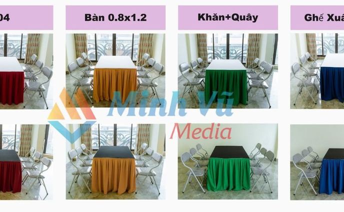 Dịch vụ cho thuê bàn ghế sự kiện TPHCM giá rẻ, chất lượng