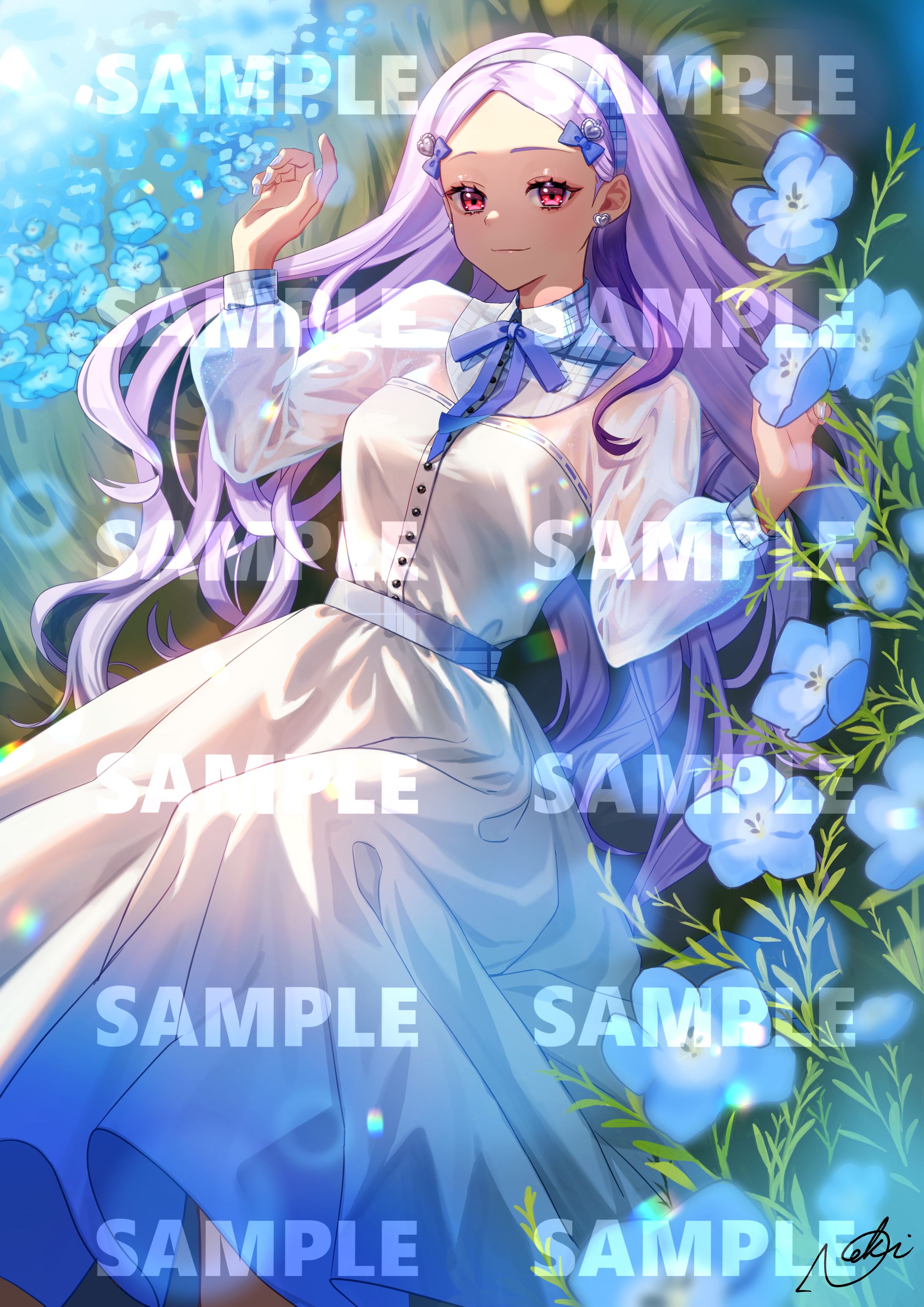 IRIAMライバー１枚イラスト-1