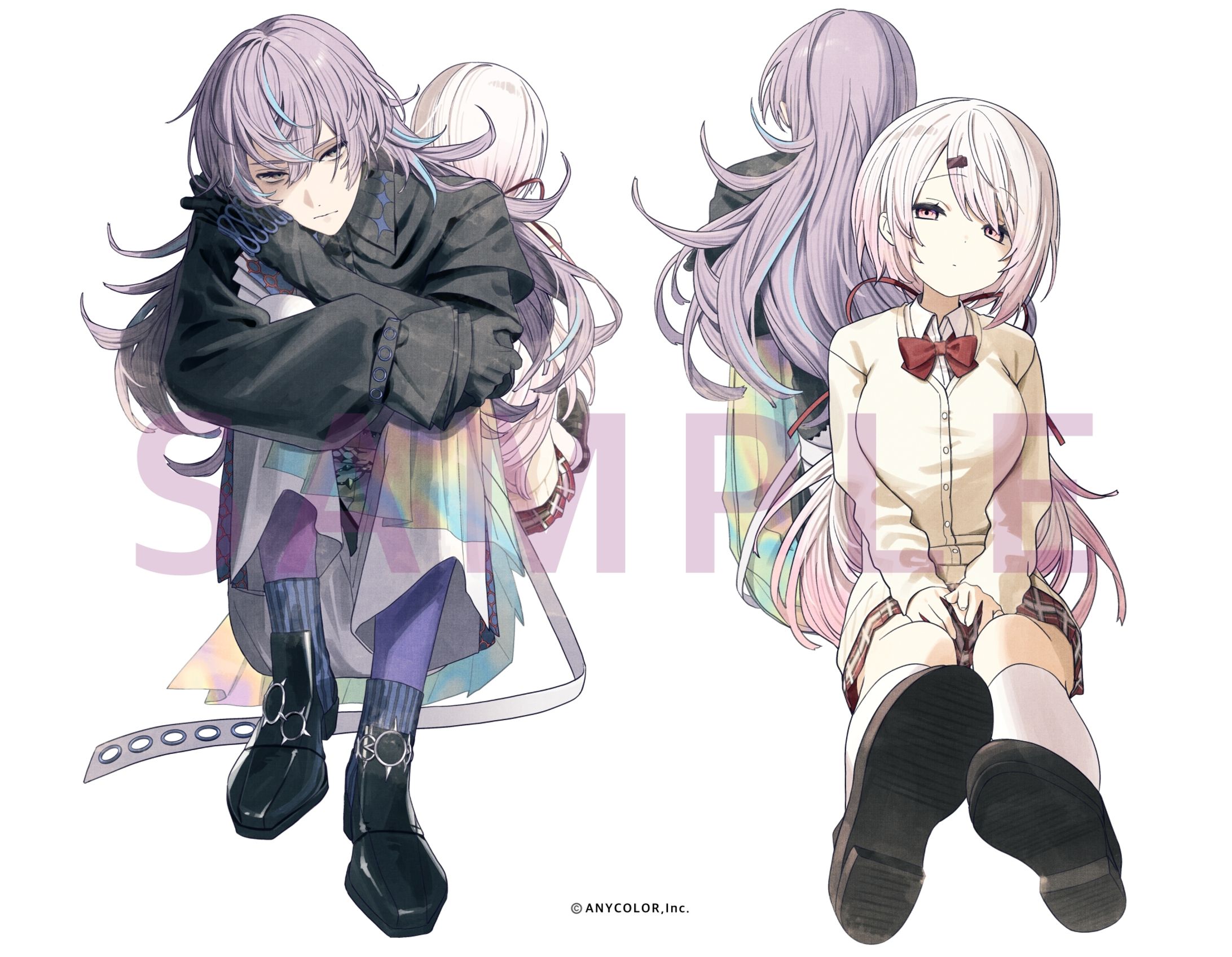 にじさんじ 椎名唯華様×星導ショウ様 「食虫植物(cover)」MVイラスト-1