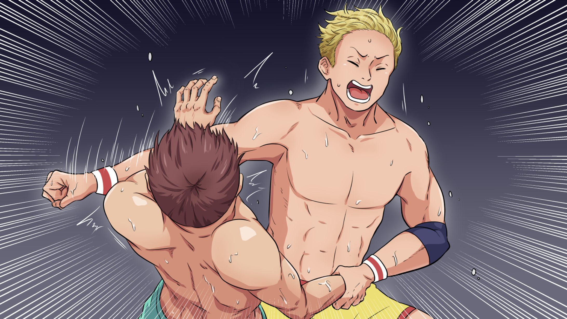 2023 プロレスイラスト-1