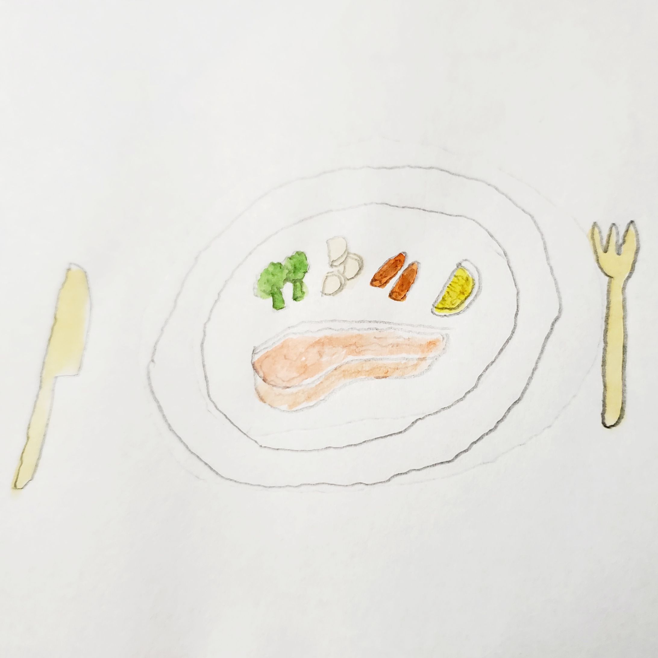 鮭のムニエル-1