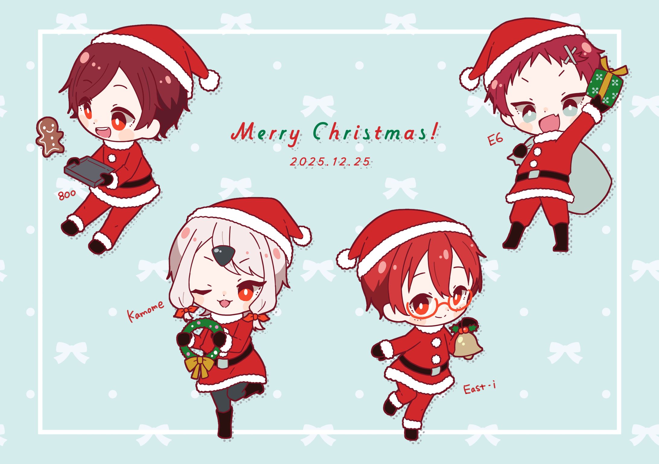 クリスマスイラスト2025-1