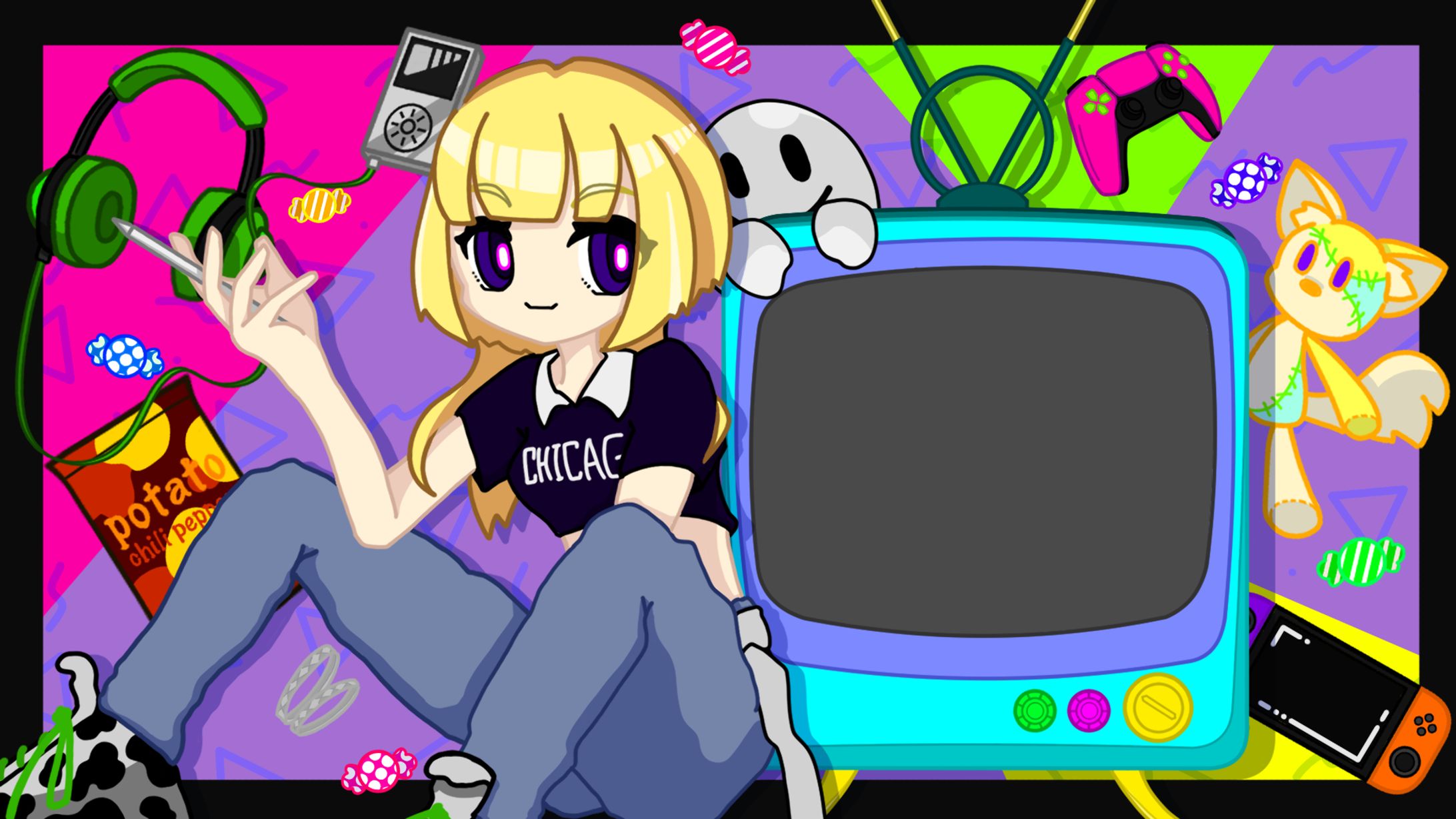 【自主制作】イラスト-1