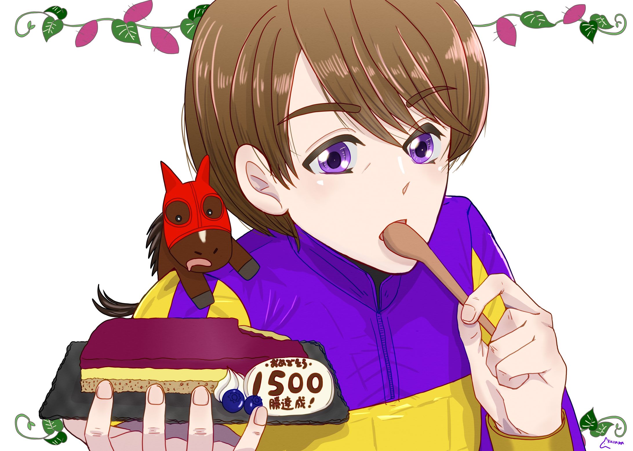 1500勝達成おめでとうございマサ！-1