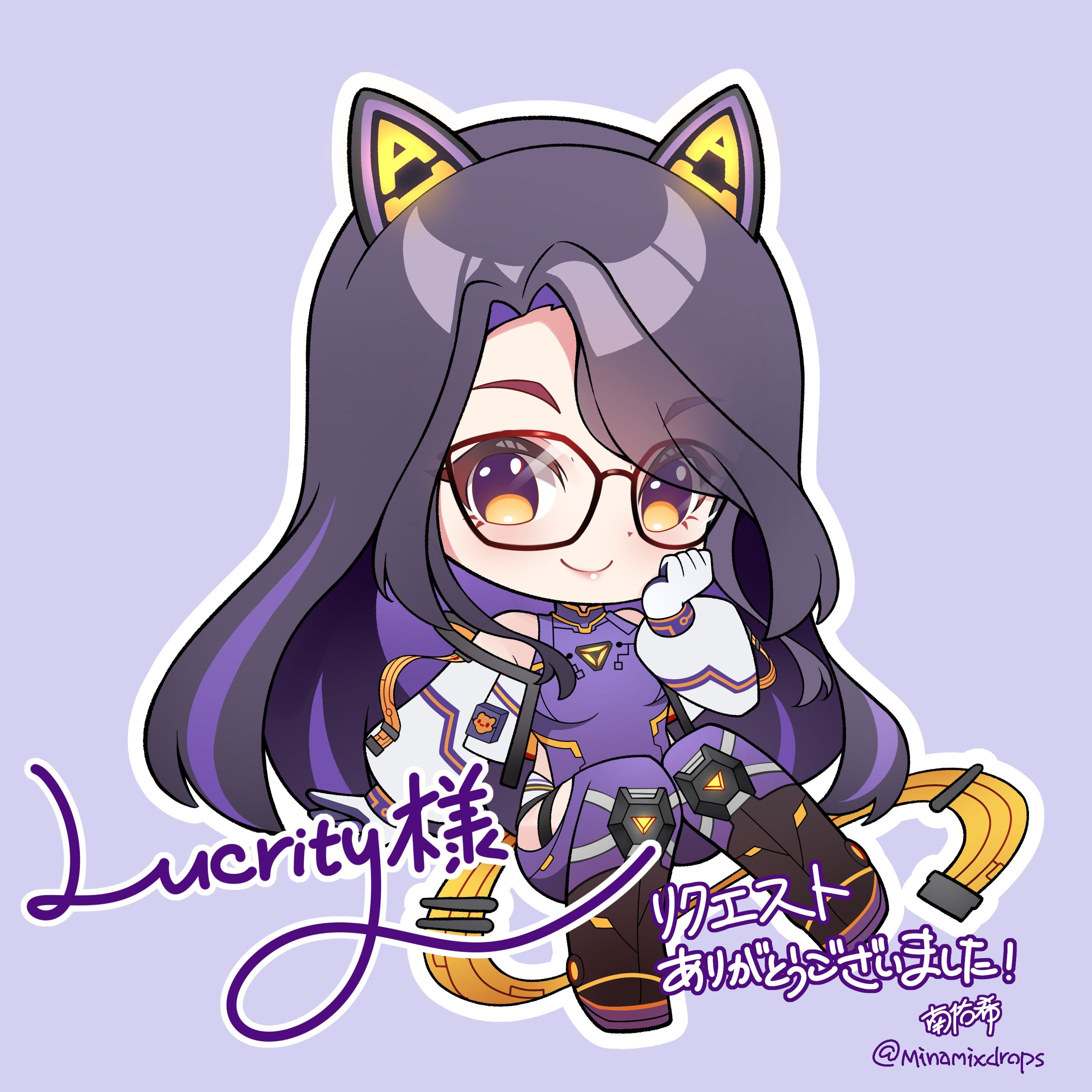 【VTuber】Lucrity様のSD②-1