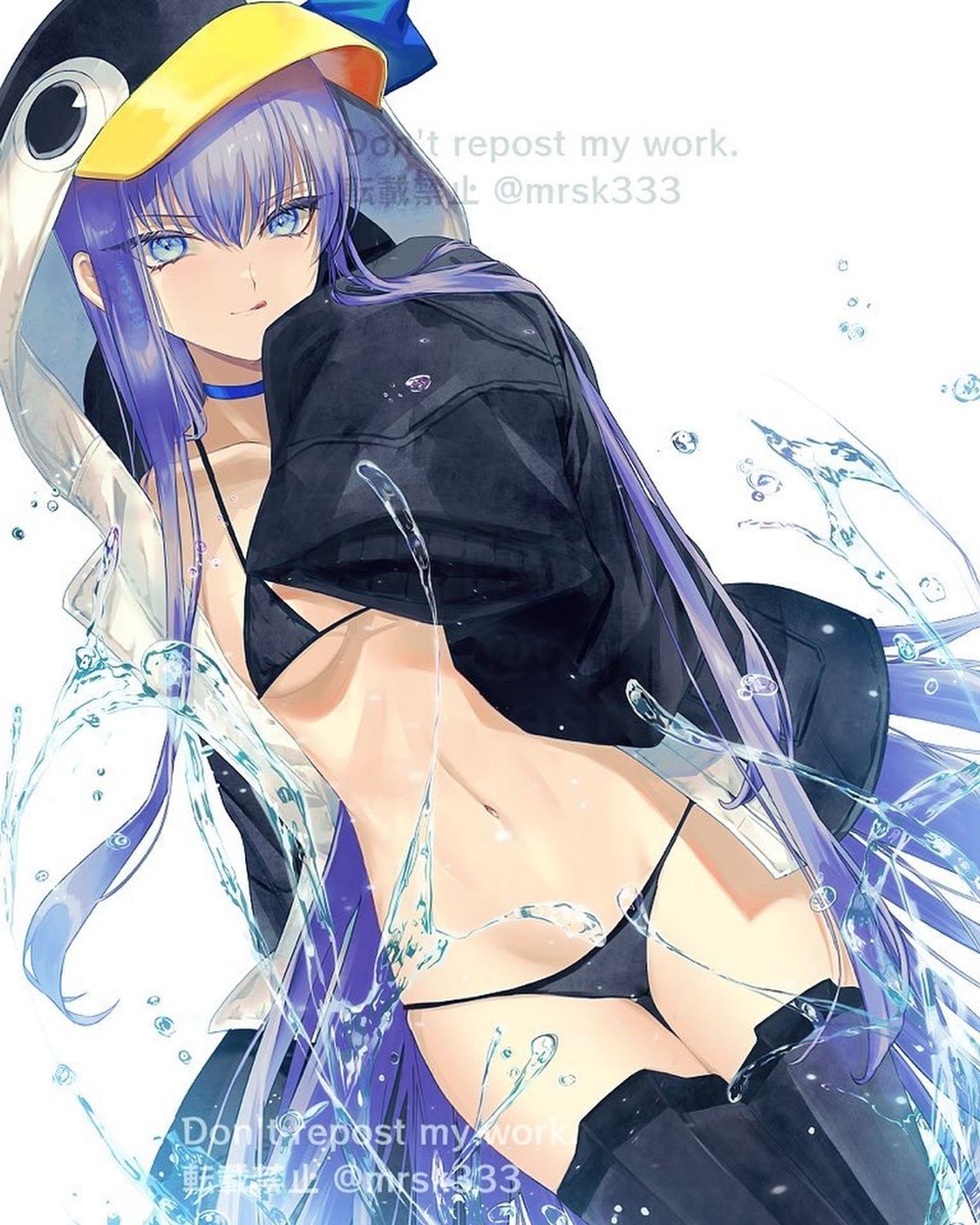 #FGO #fategrandorder #Fate #ラムダリリス #メルトリリス #水着 #イラスト #illustration #clipstudiopaint-1