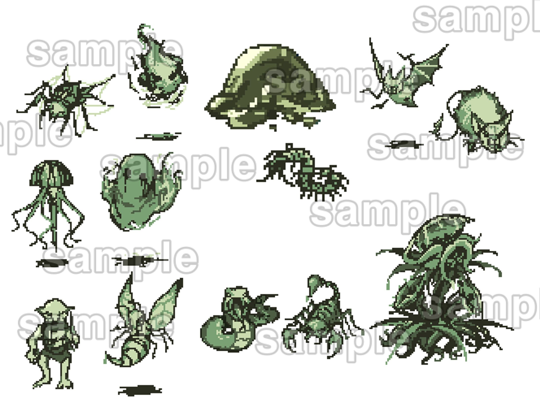 依頼品・ﾓﾝｽﾀｰｸﾞﾗﾌｨｯｸ/9枚-1