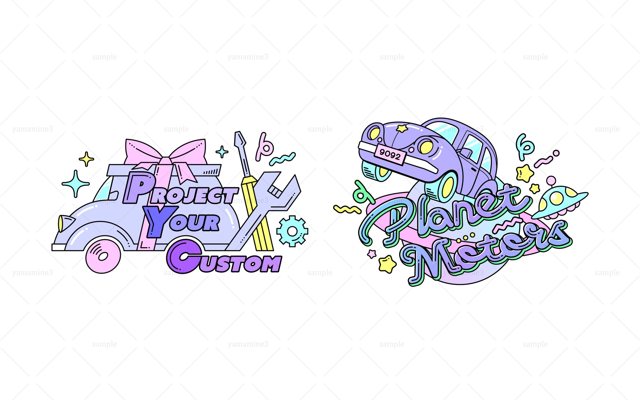 ロゴ / ストグラ「Project Your Custom」＆「Planet Motors」-1