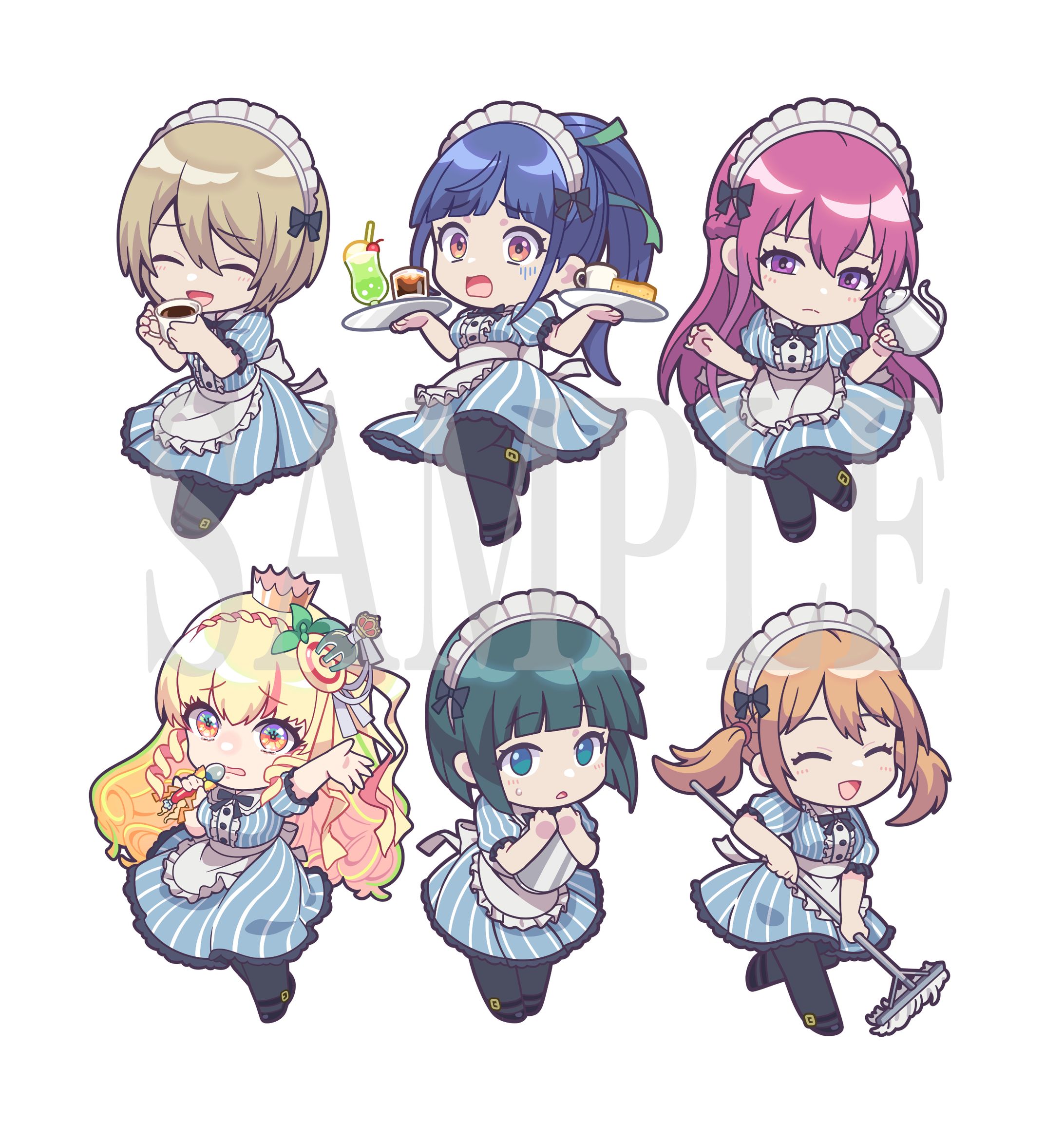 女神のカフェテラス EDテーマ『なっちゃった！』MV・SDイラスト-1