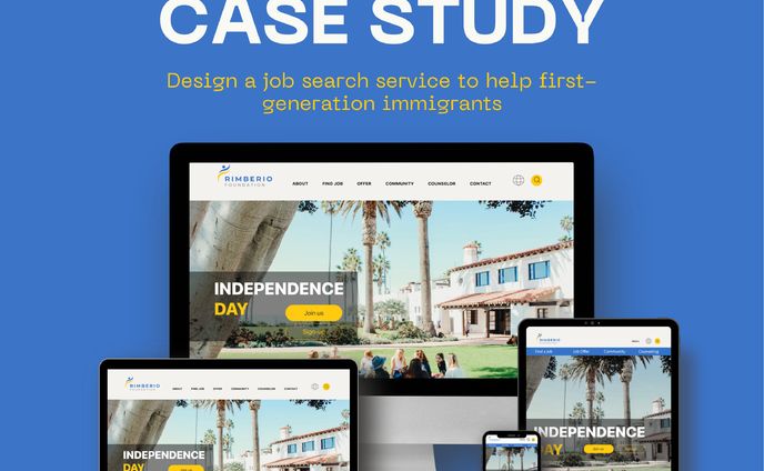 Design a job search service to help first-generation immigrants as Practice