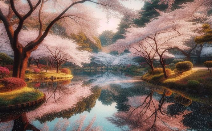 桜の公園