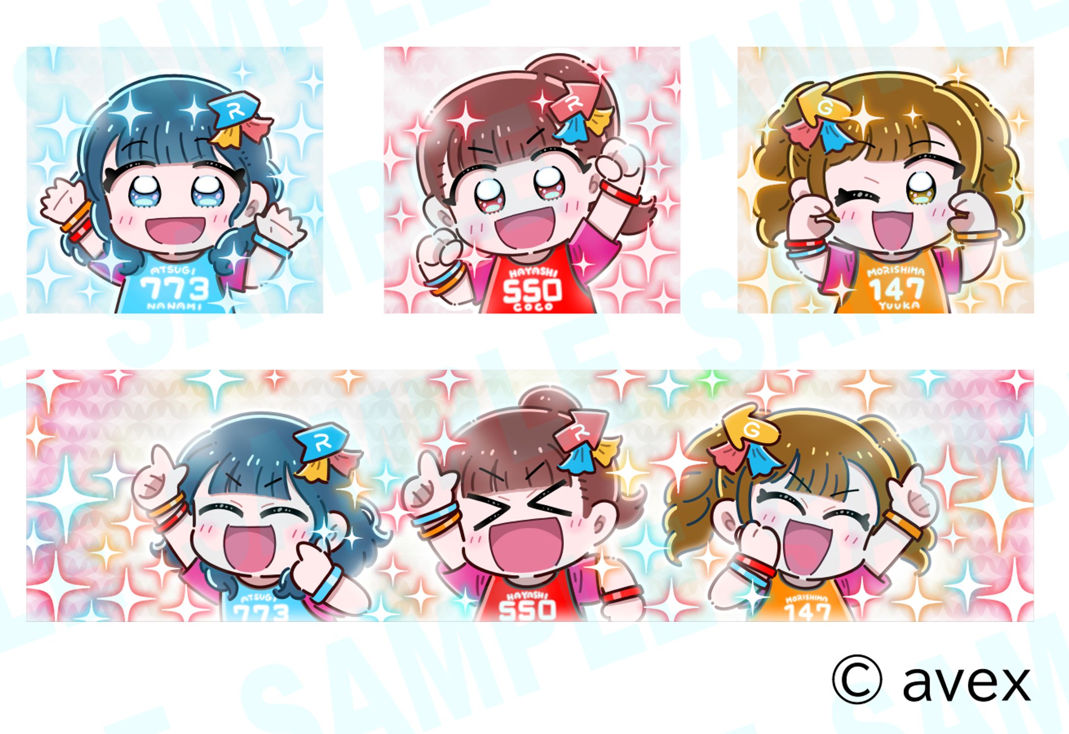 声優グッズ用イラスト-1