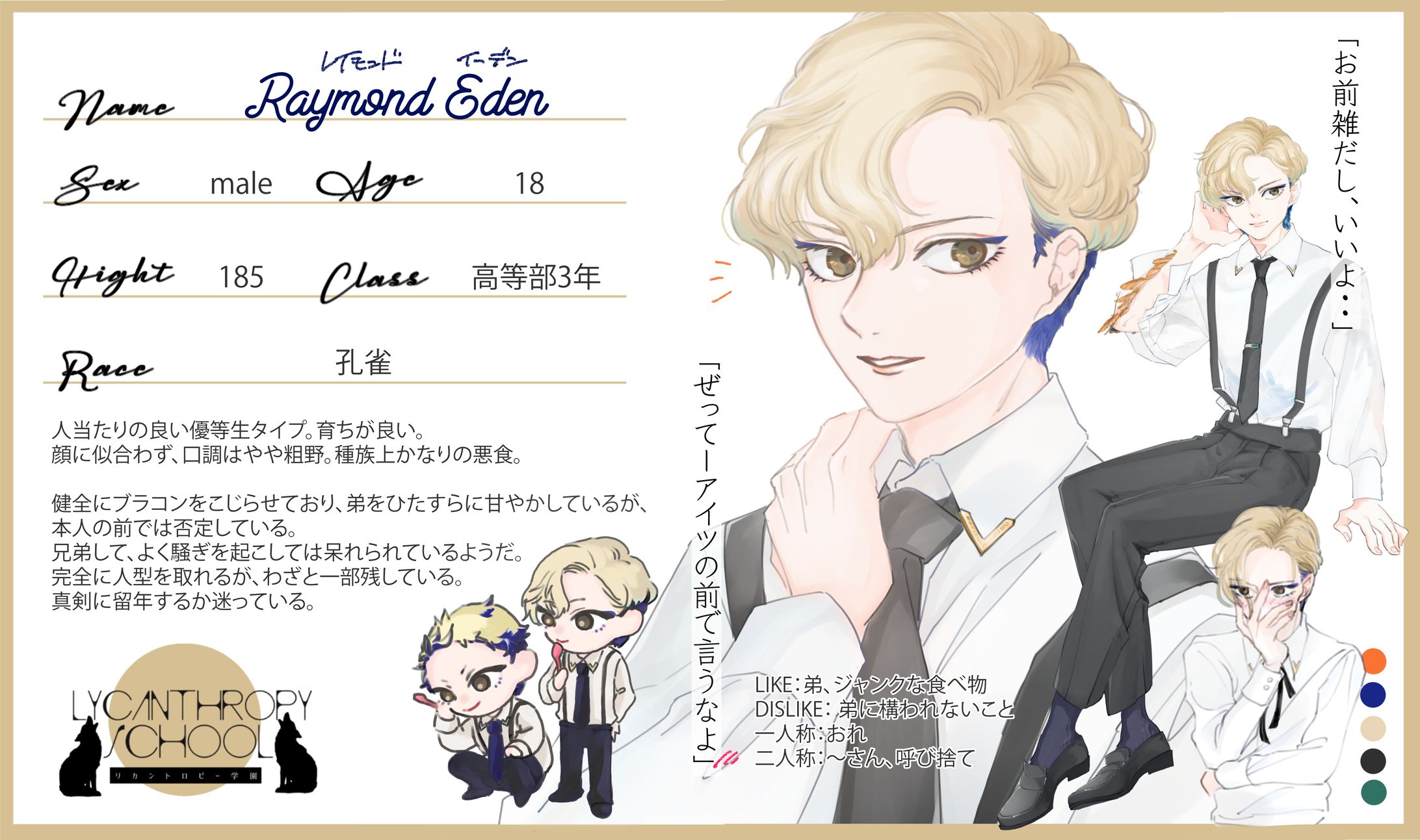 【OC】レイモンド・イーデン-1