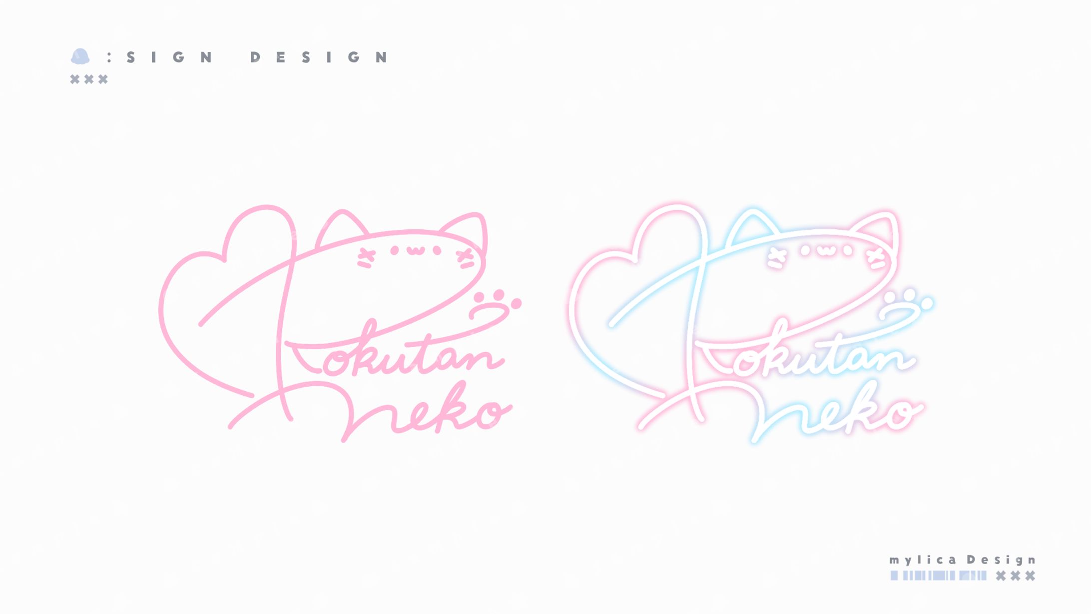 ろくたんねこ / SIGN DESIGN-1