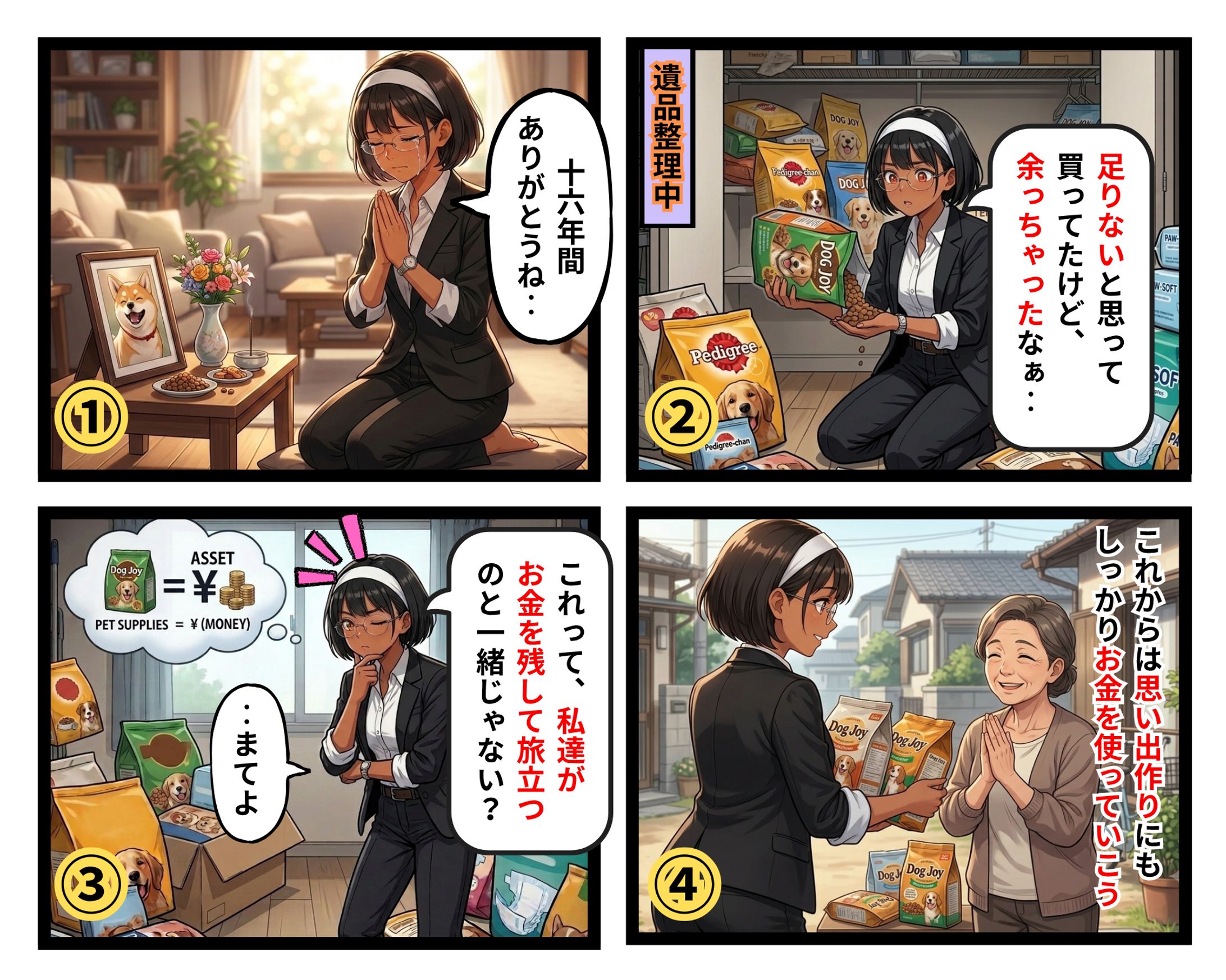 ドッグフードと資産の重なり-1
