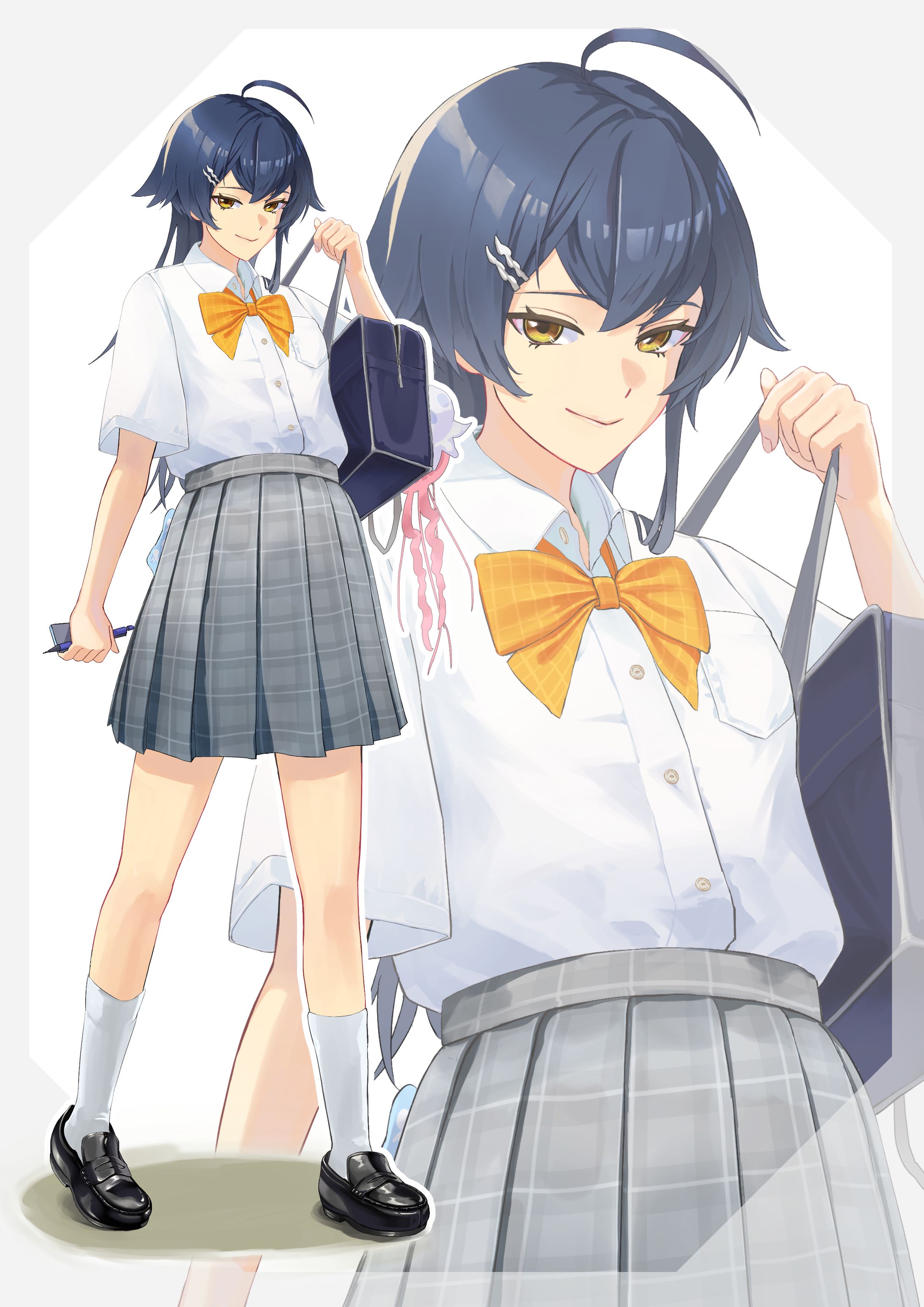 学生キャラクター　立ち絵-1