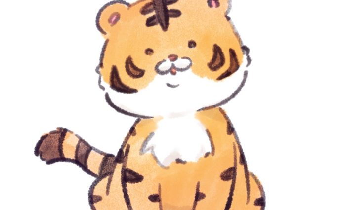 虎 デフォルメ