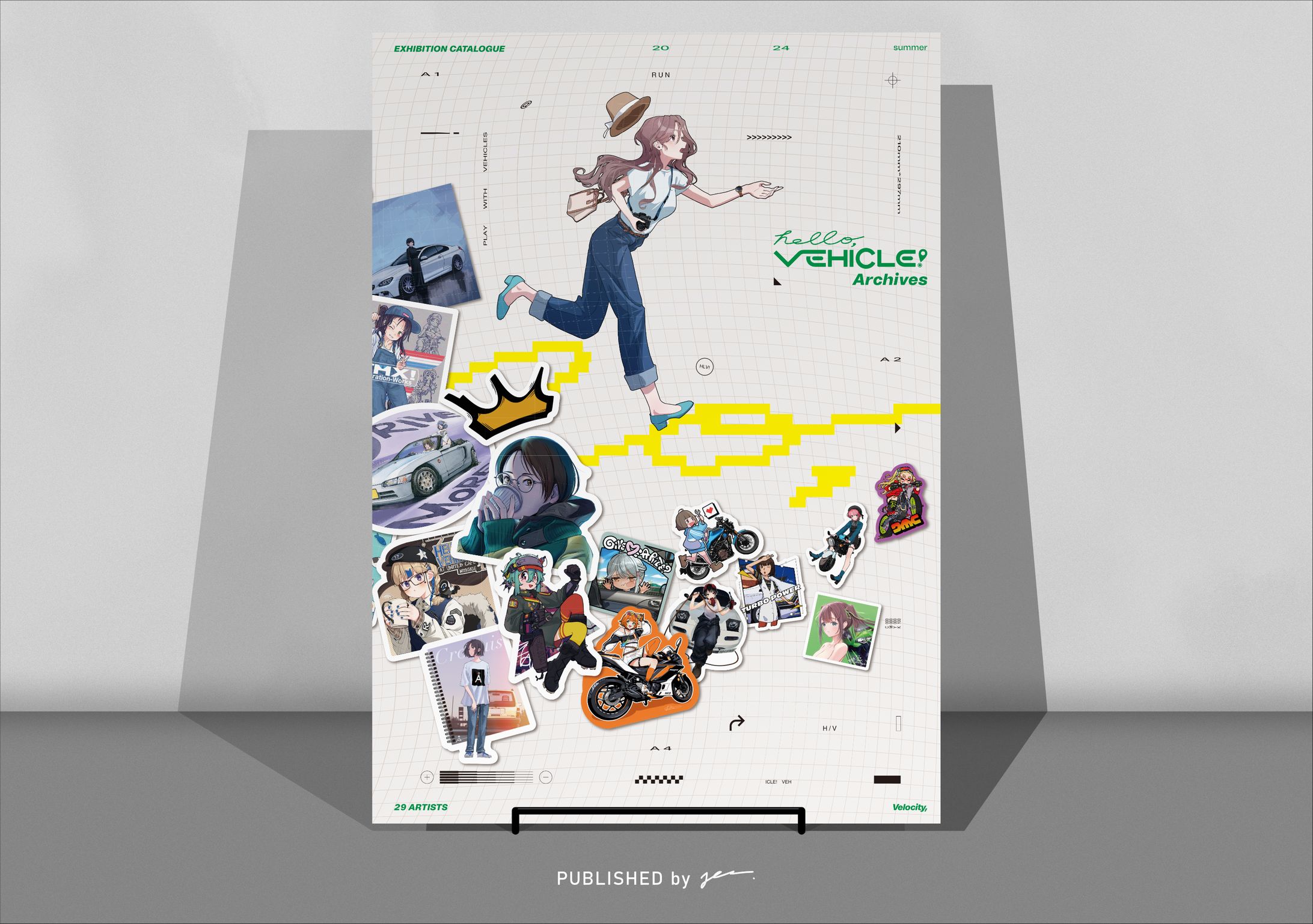 伊吹rev / 合同企画展「HELLO,VEHICLE!」アーカイブ冊子-1