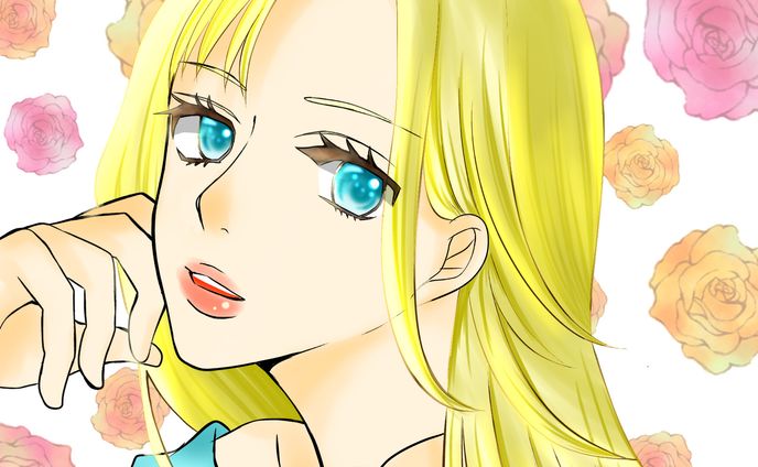 金髪女の子