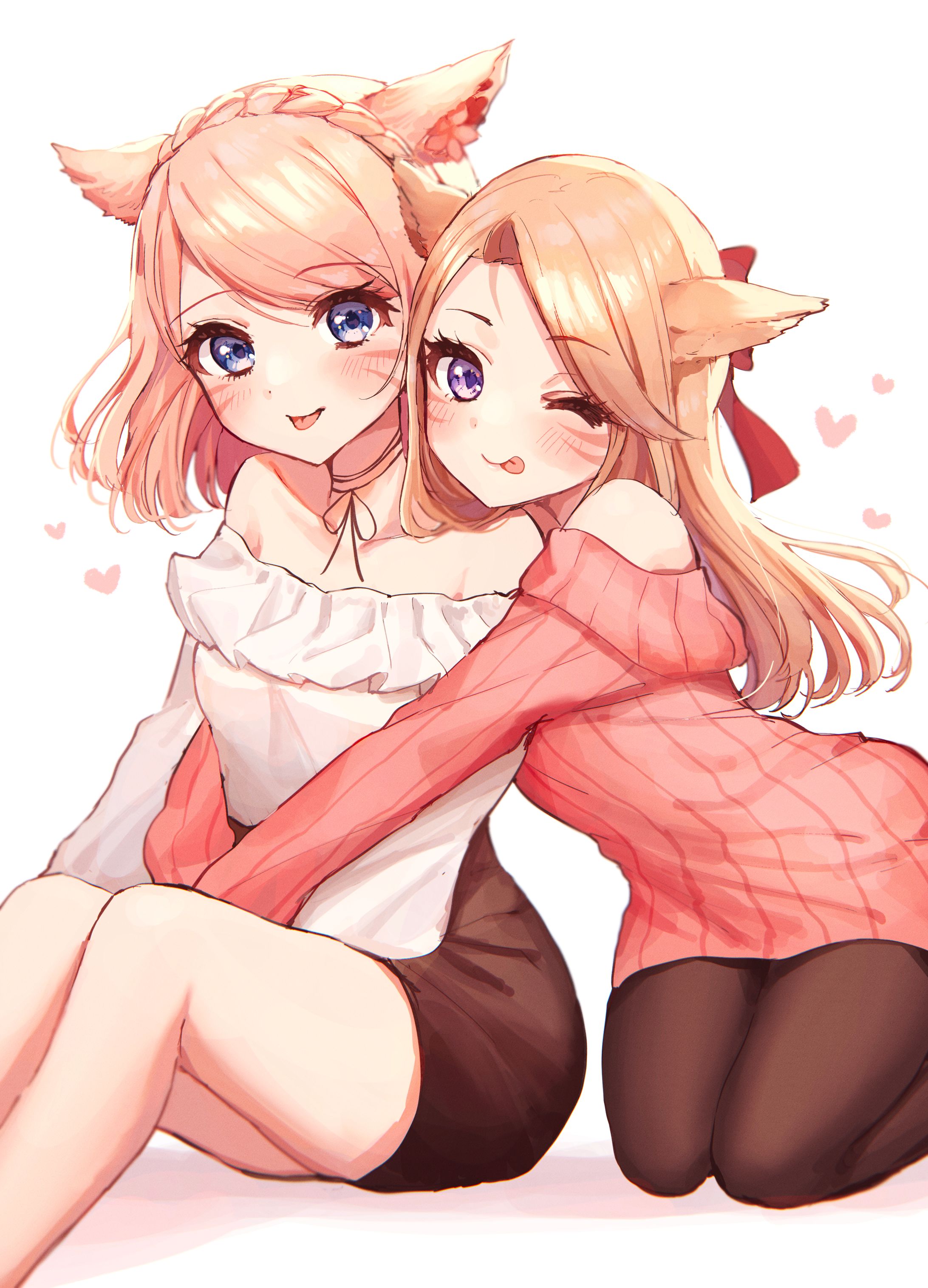 ケモ耳な女の子🎀-1