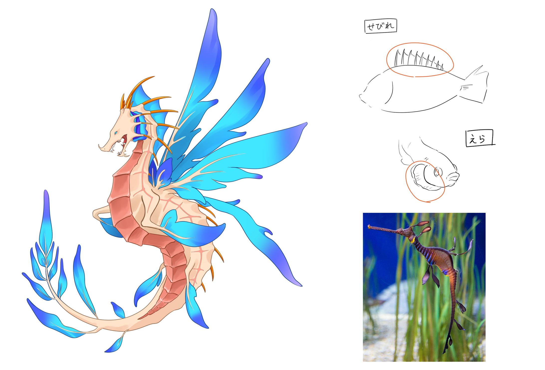 ドラゴン_ラフ（2枚）-1