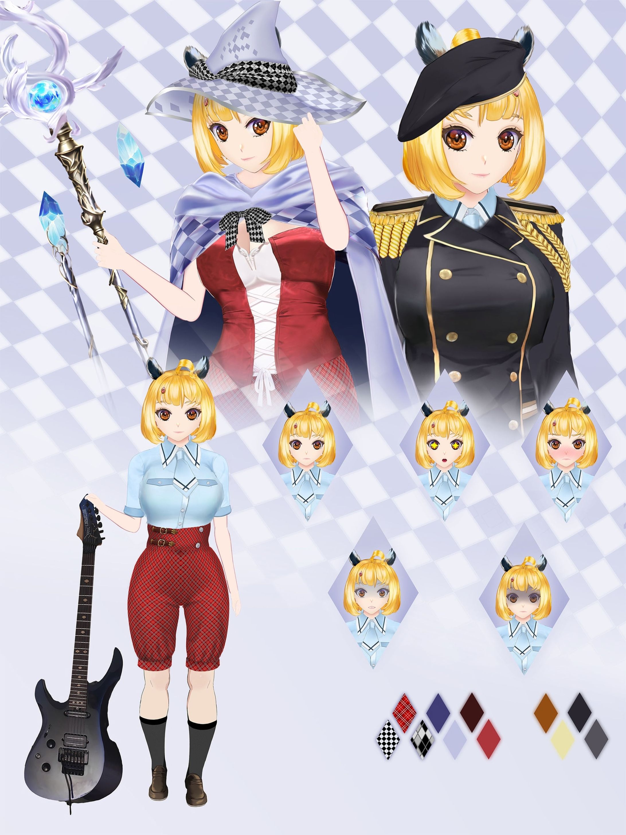 Character Sheet, Vtuber - Lena-1