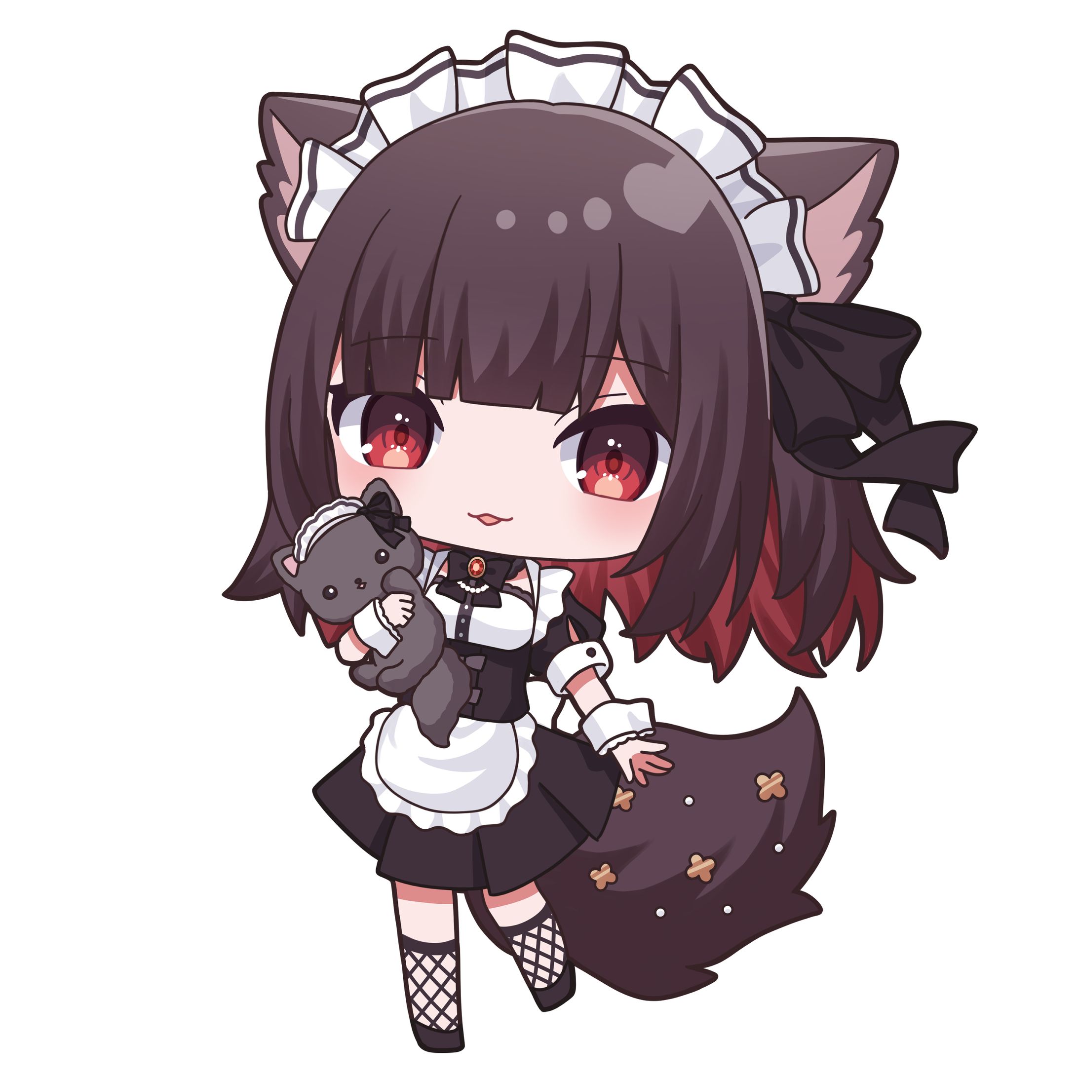 【オリジナル】ラナちゃんミニキャライラスト-1